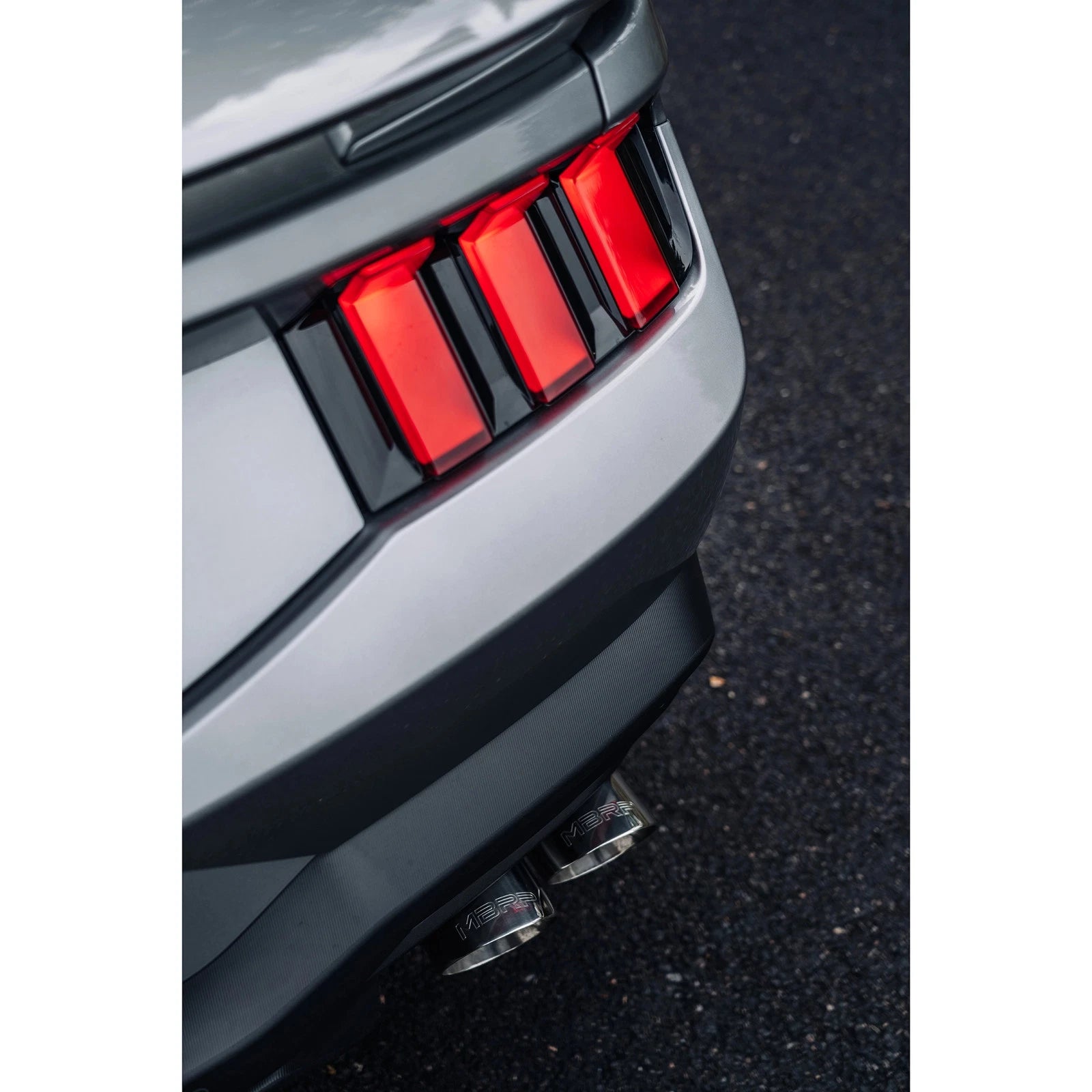 MBRP 2024+ Ford Mustang GT Armor Lite 3in Steet Profile Catback Exhaust - Stainless Steel Tips