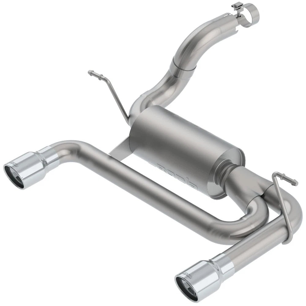 Borla 2018 Jeep Wrangler JL/JLU 3.6L 2DR/4DR ATAK SS Axle Back Exhaust w/3.5in Tips