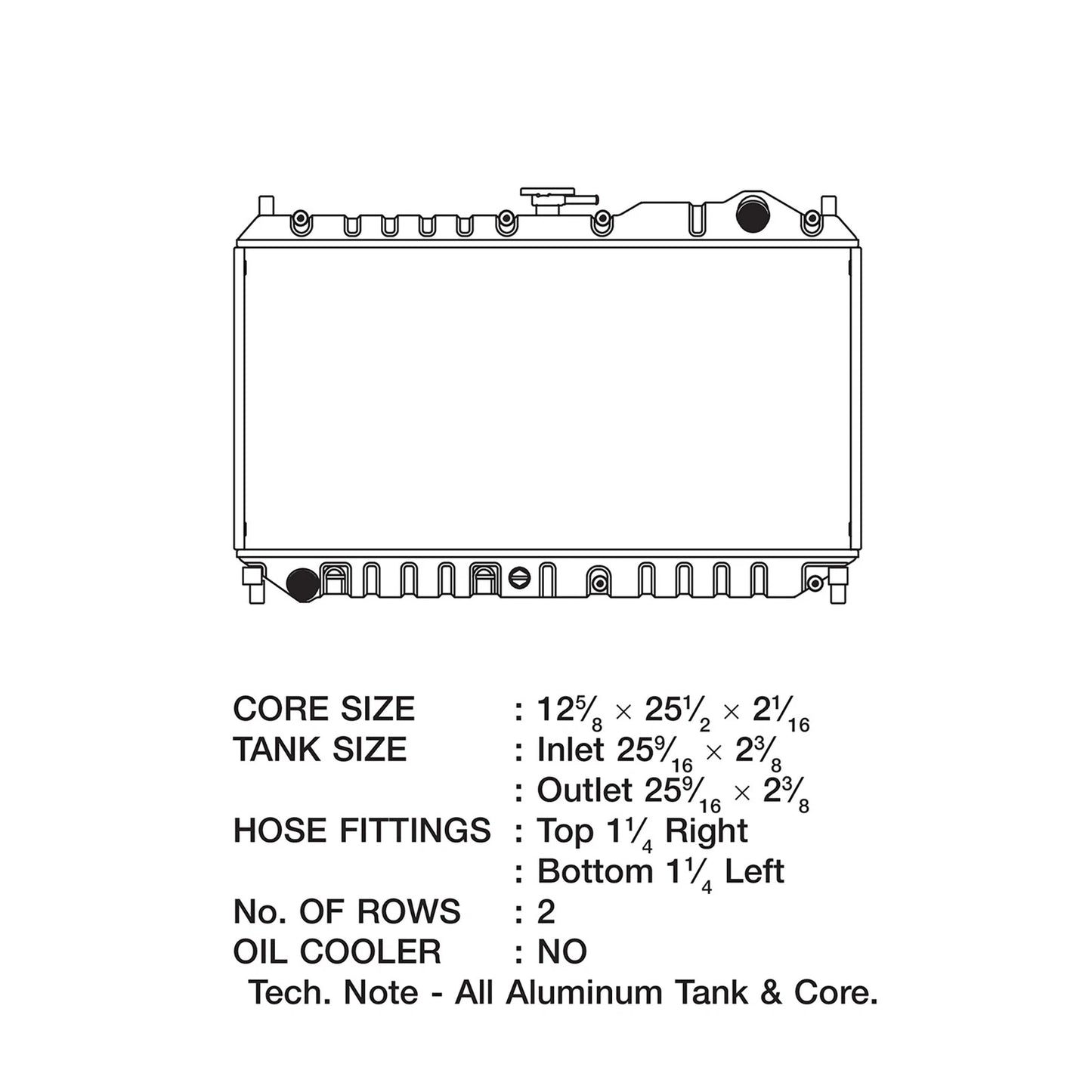 CSF 98-05 Mazda Miata Radiator