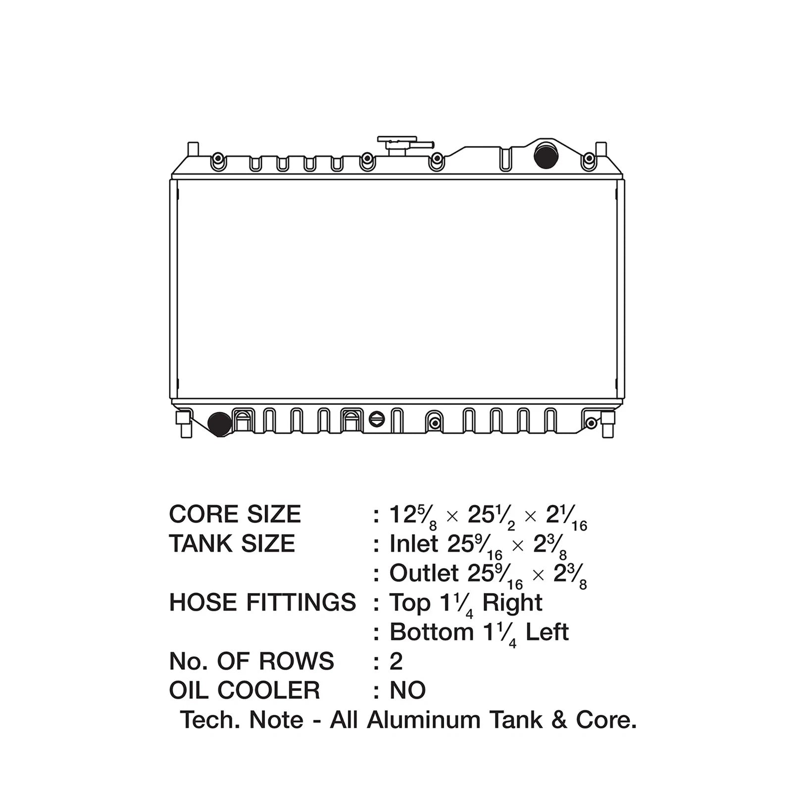 CSF 98-05 Mazda Miata Radiator