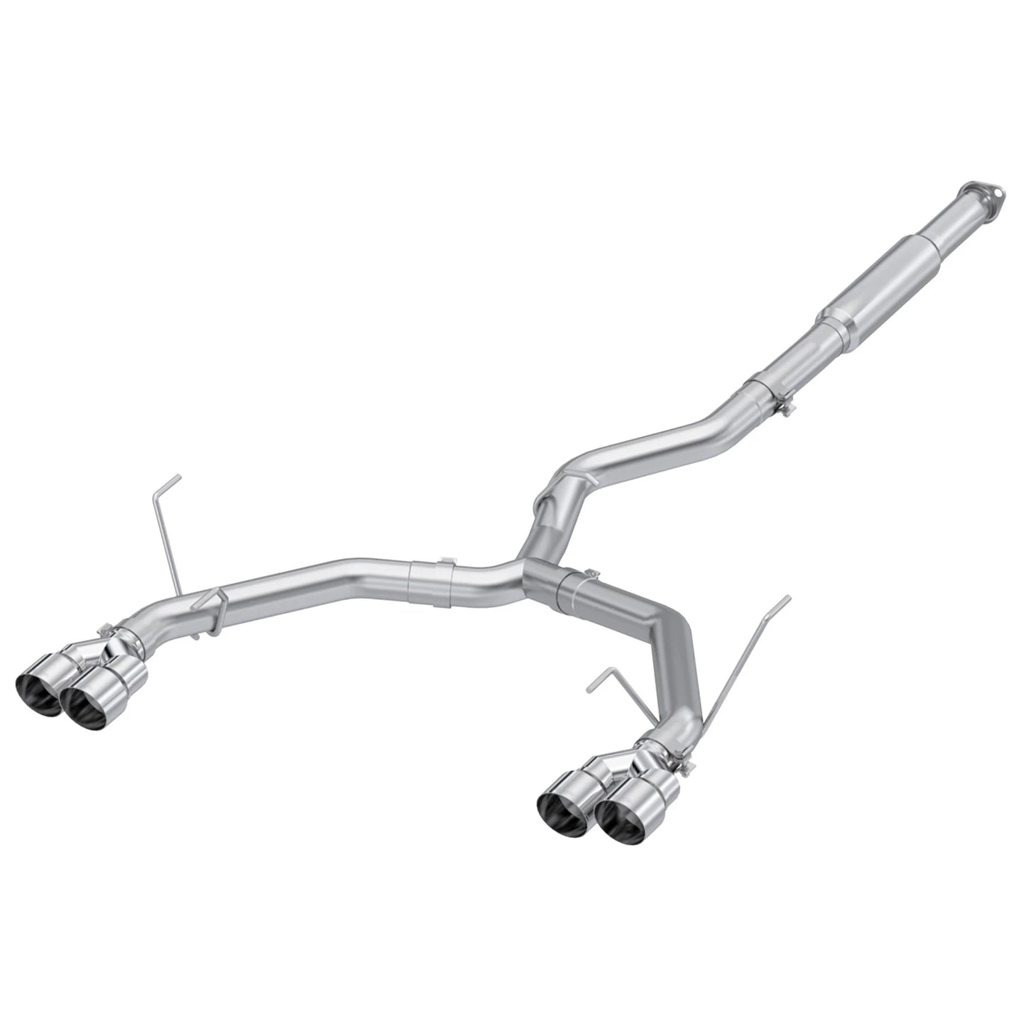MBRP 2022+ Subaru WRX 3in Cat-Back Dual Split Rear Quad Tips Race Profile Exhaust