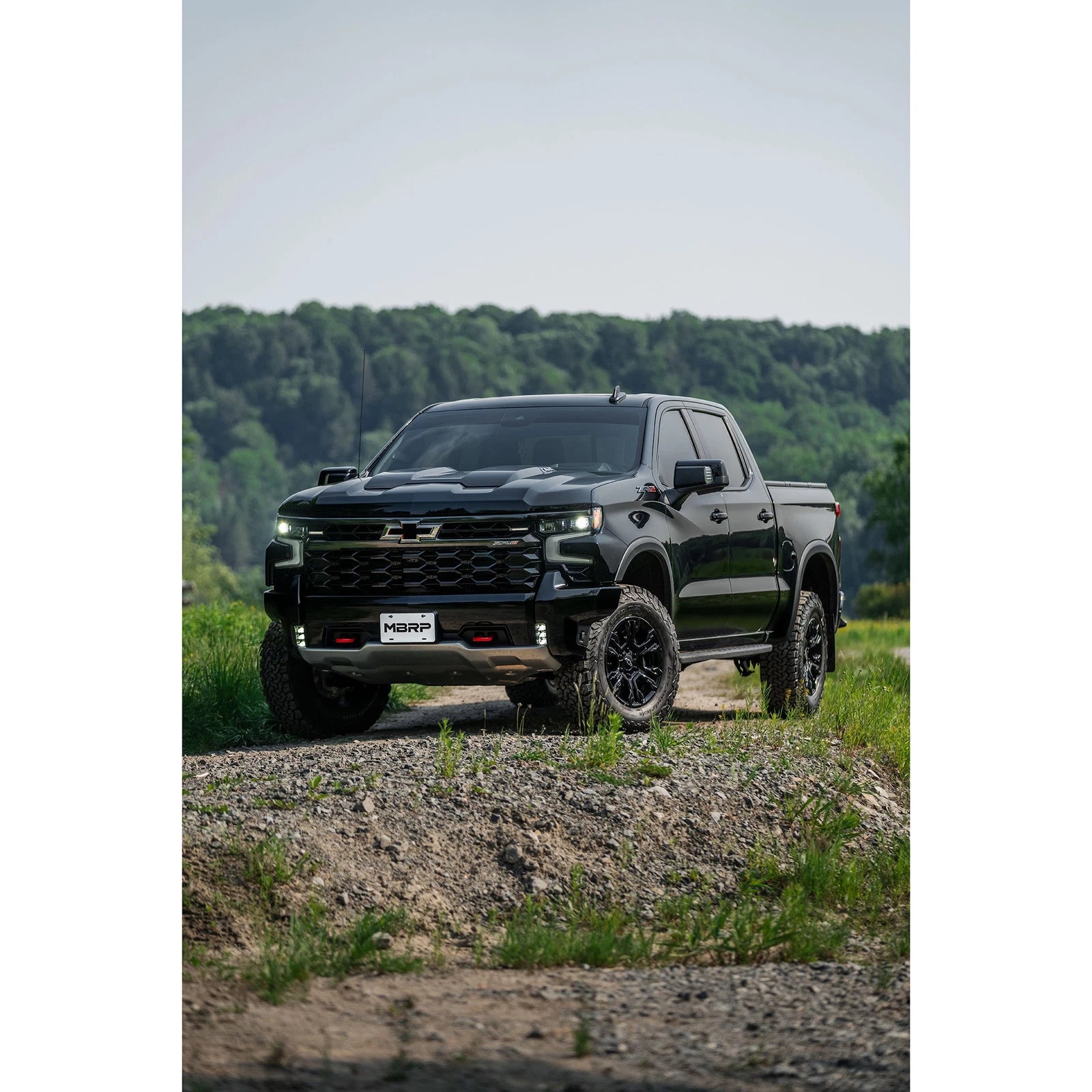 MBRP 22-23 Chevrolet/ GMC 1500 Silverado/ Sierra ZR2/AT4X 6.2L 2.5in Turn Down 3in Cat Back Exhaust