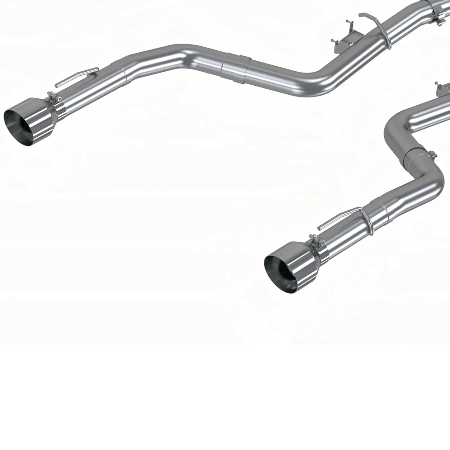 MBRP 17-21 Charger 5.7L/6.2L/6.4L 3in Race Profile Cat-Back w/ Dual Tips Aluminized Steel Exhaust