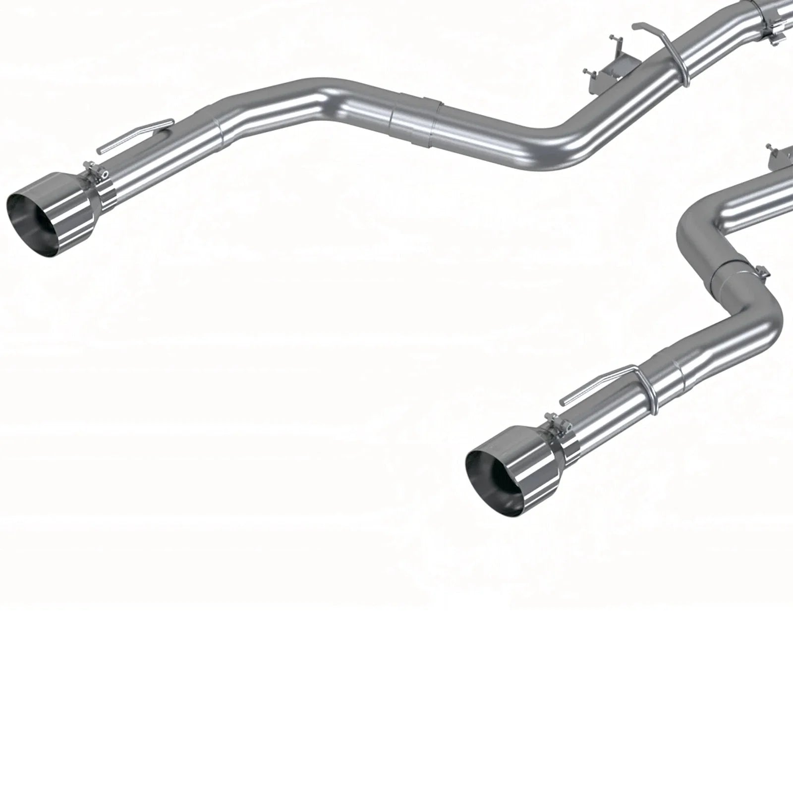 MBRP 17-21 Charger 5.7L/6.2L/6.4L 3in Race Profile Cat-Back w/ Dual Tips Aluminized Steel Exhaust