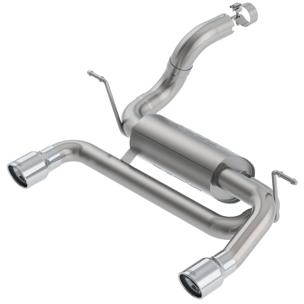 Borla 18-19 Jeep Wrangler JL/JLU 2.0L 4Cyl 2DR/4DR Axle Back Exhaust ATAK w/ 3.5in Tips