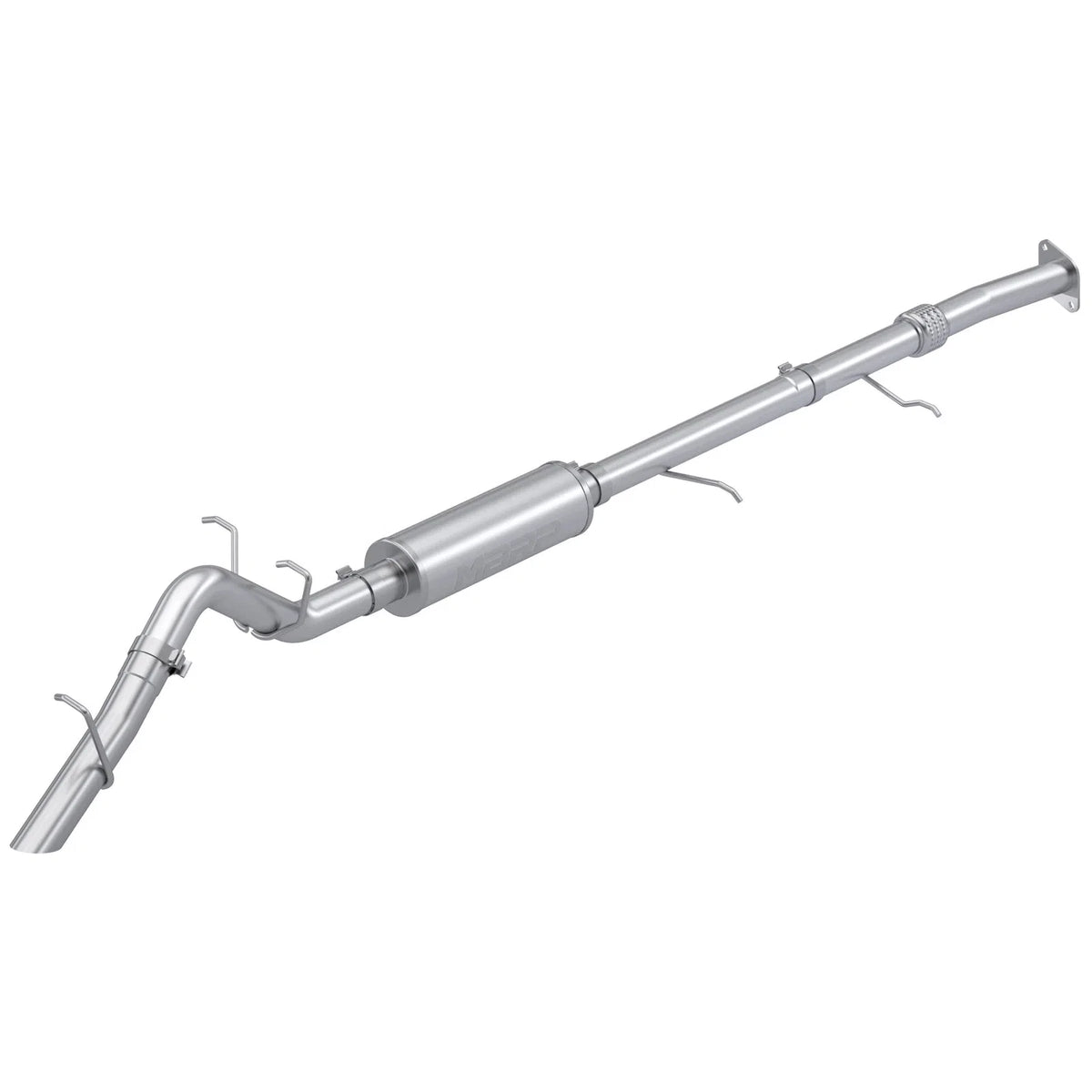 MBRP 2023 Chevy Colorado/GMC Canyon Stainless Steel 3in Cat-Back, Single High Clearance Rear Exit