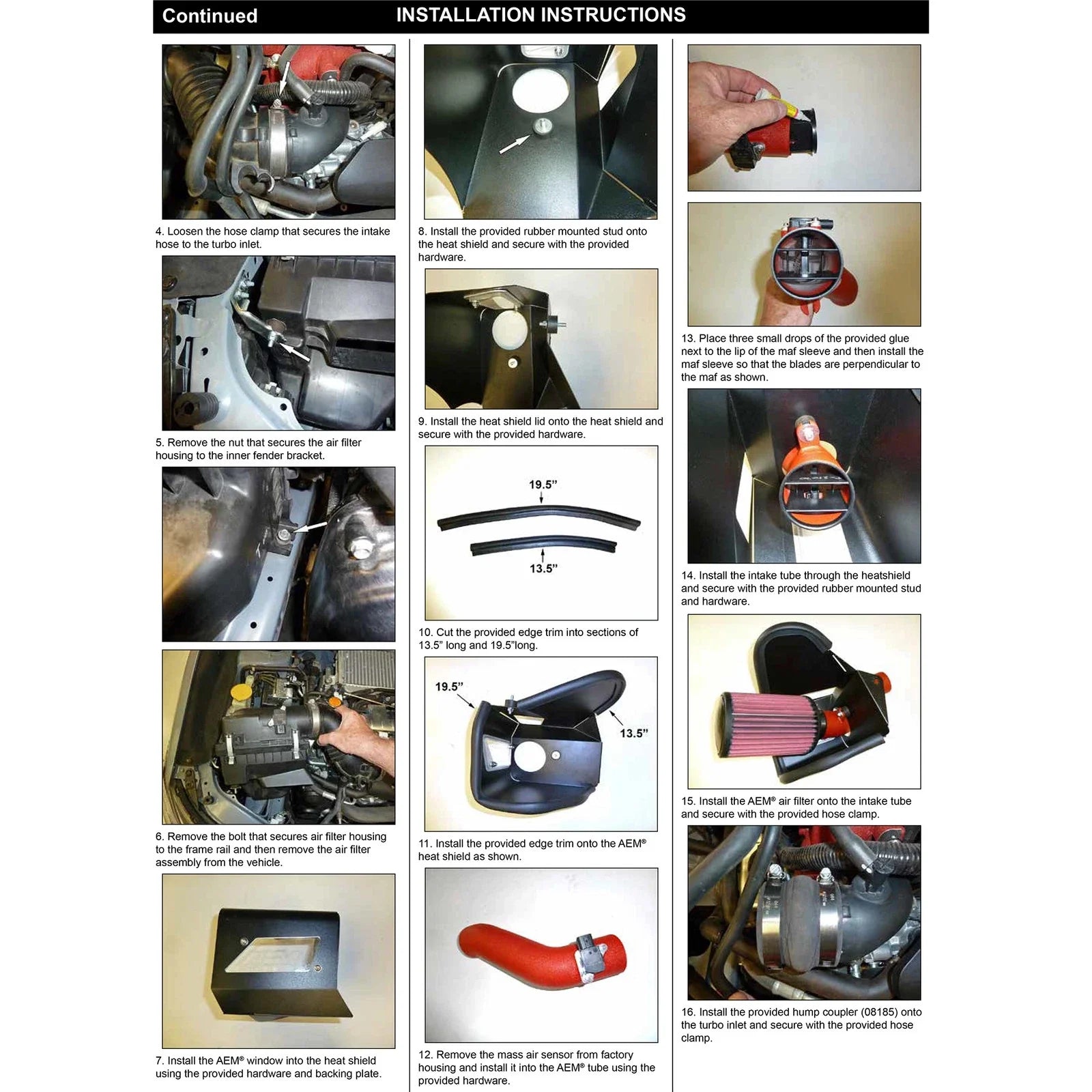 AEM 19-21 Subaru WRX STI 2.5L H4 Cold Air Intake System