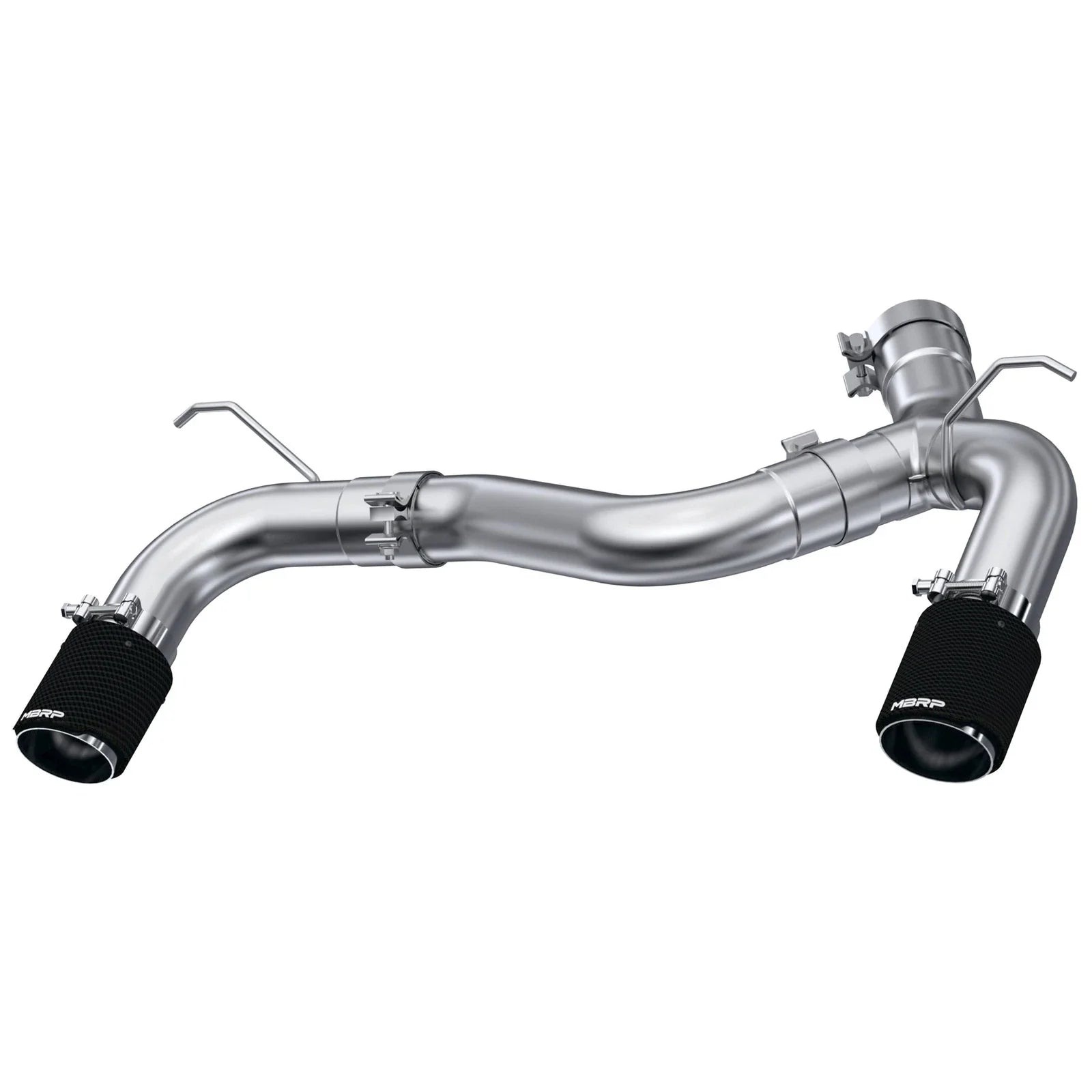 MBRP 17-21 BMW M240I 3.0L 3in Axle Back Dual Rear Exit w/ T304 SS Carbon Fiber Tips (Street Version)