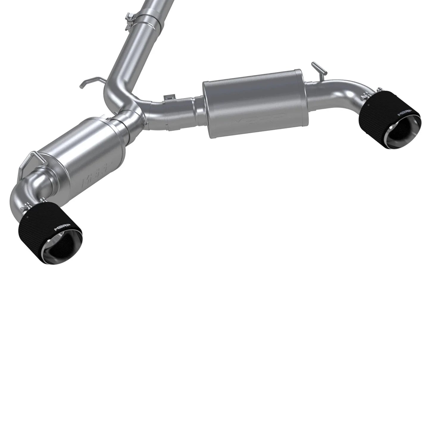 MBRP 2019+ Hyundai Veloster N 2.0L Turbo 3in Cat Back - T304 Stainless - Carbon Fiber Tip