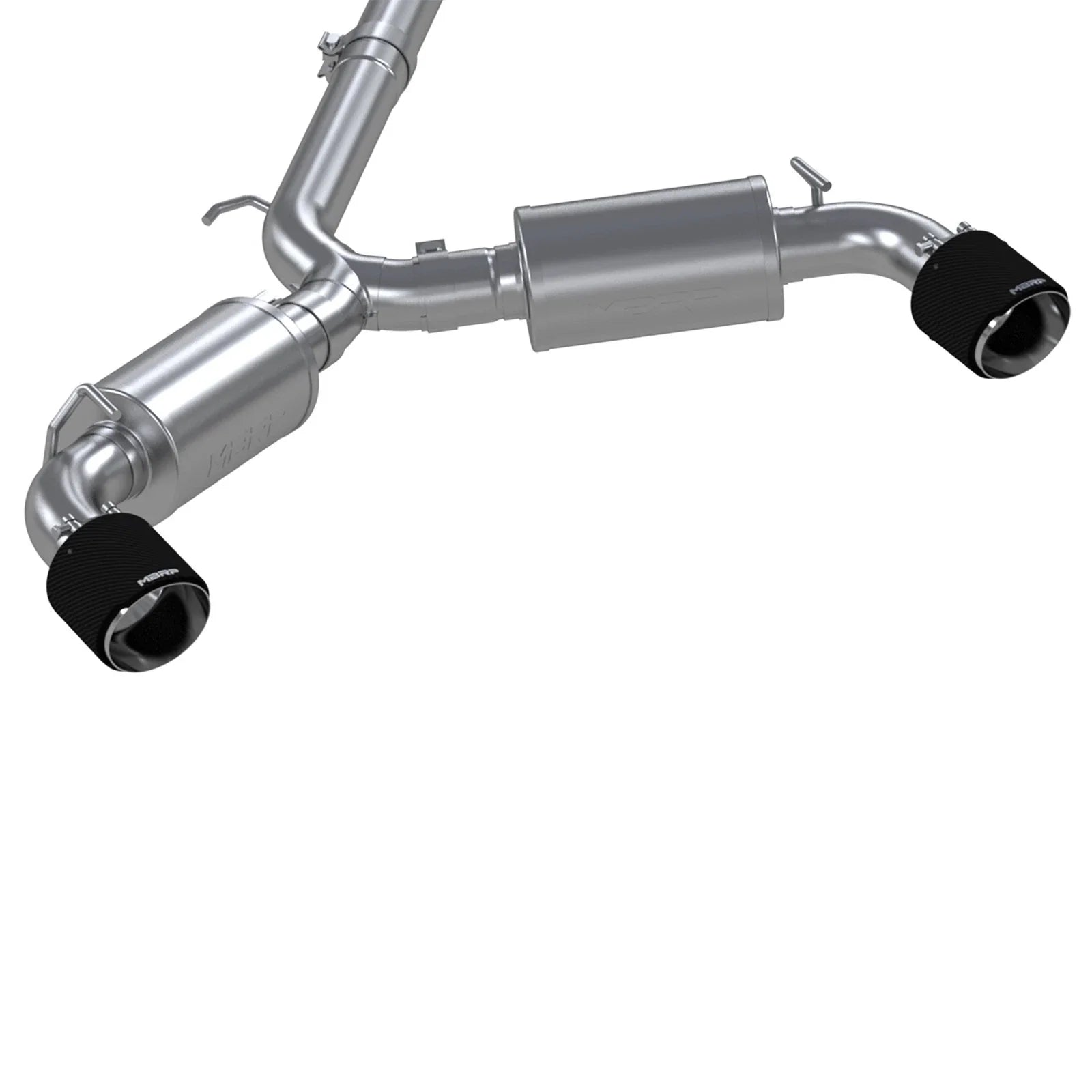 MBRP 2019+ Hyundai Veloster N 2.0L Turbo 3in Cat Back - T304 Stainless - Carbon Fiber Tip