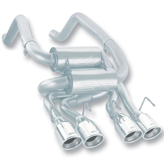 Borla 05-08 Corvette Convertible/Coupe 6.0L/6.2L 8cyl SS S-Type Exhaust (REAR SECTION ONLY)