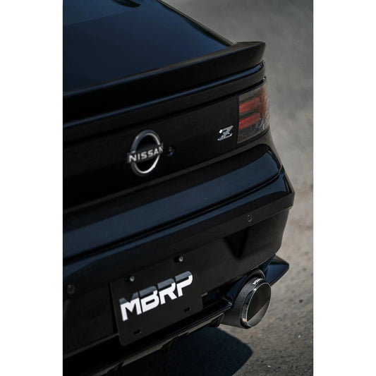 MBRP 23-24 Nissan Z 3.0L Armor Pro T304 Stainless Steel 3in Cat-Back Dual Rear Exit w/ 5in OD CF Tip