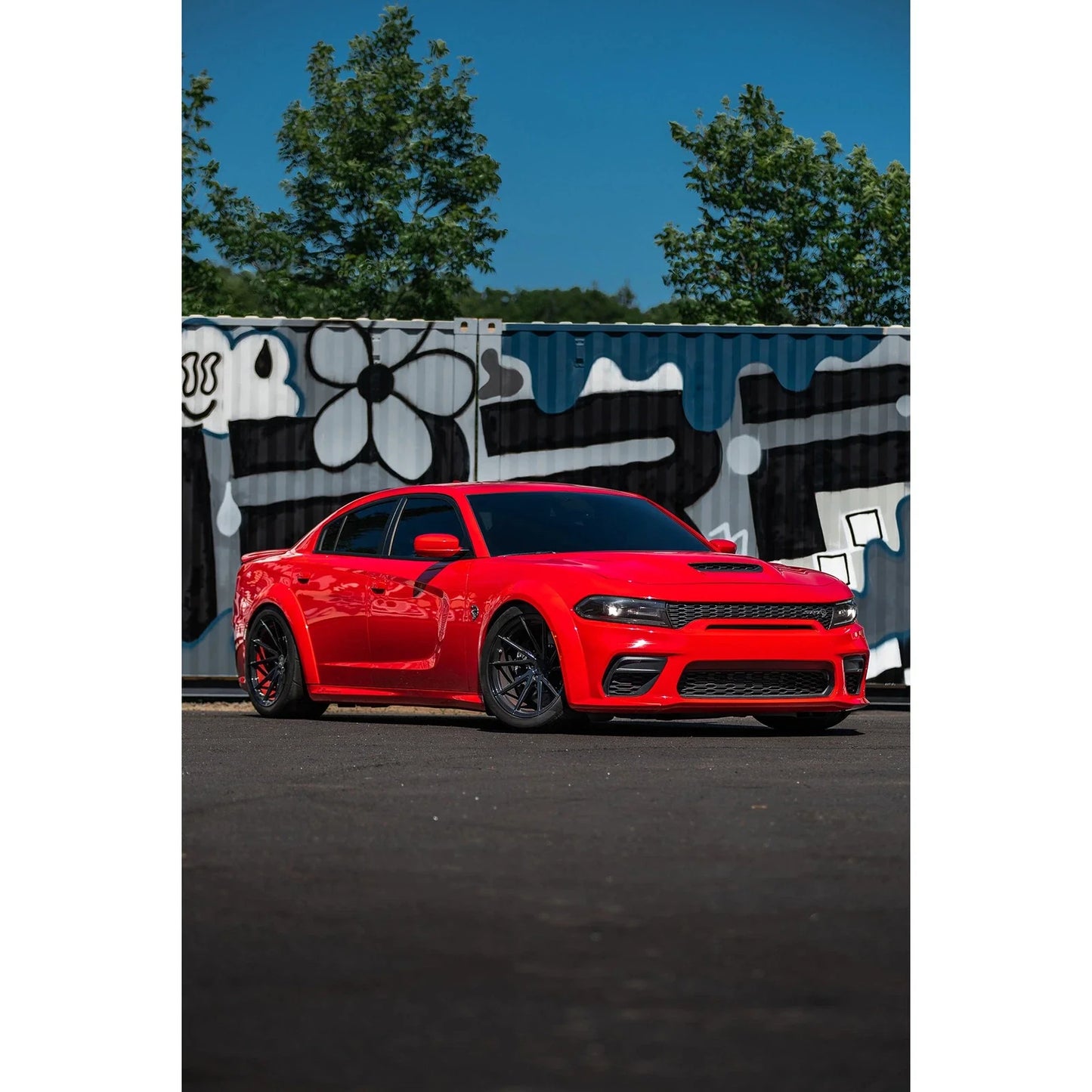 MBRP 17-21 Charger 5.7L/6.2L/6.4L 3in Race Profile Cat-Back w/ Dual Tips Aluminized Steel Exhaust