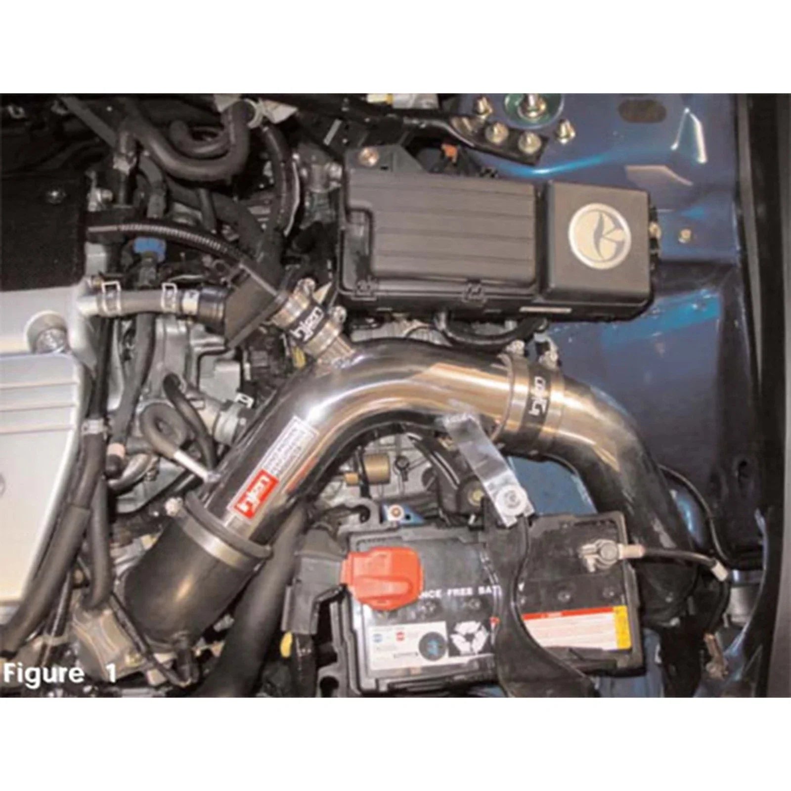 Injen 03-07 Accord 4 Cyl. LEV Motor Only (No MAF Sensor) Black Cold Air Intake