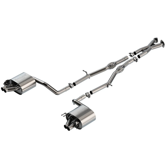Borla Genesis G70 S-Type Cat Back Exhaust - No Tips