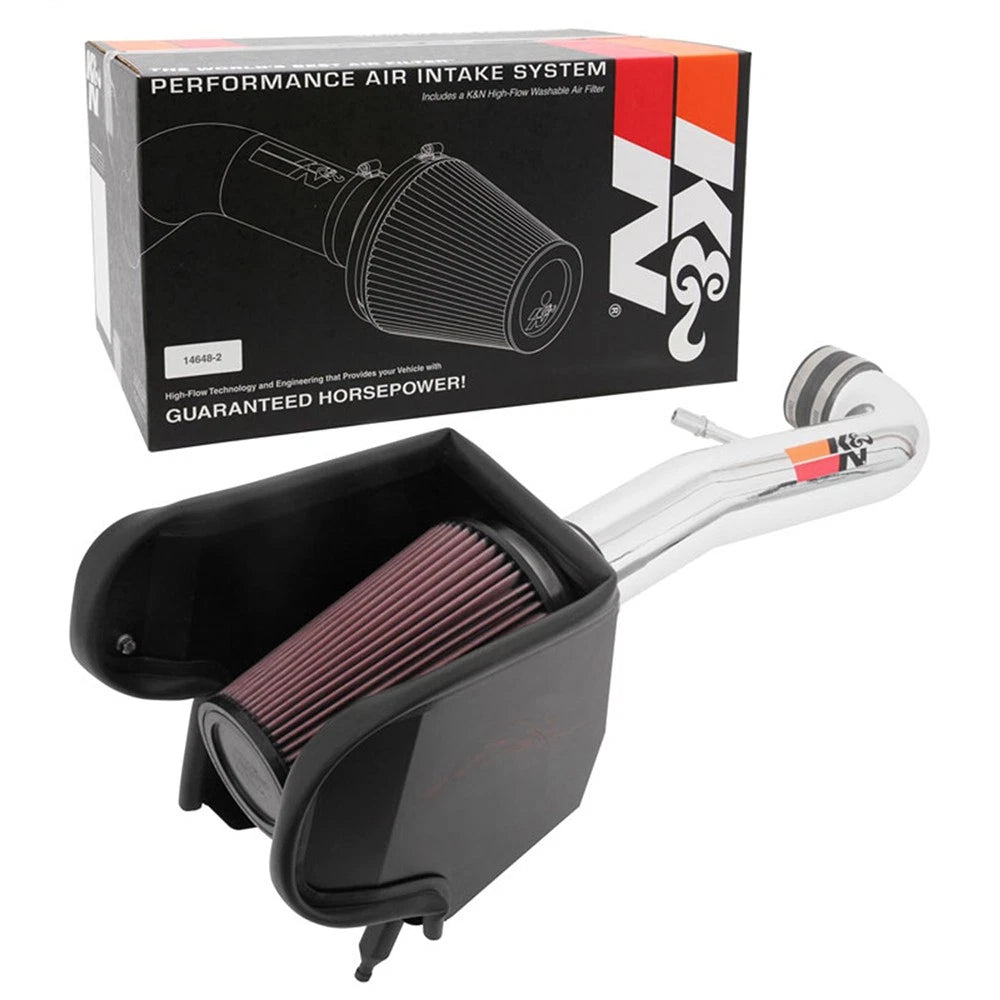 K&N 2018 Jeep Wrangler JL V6-3.6L High Flow Performance Kit