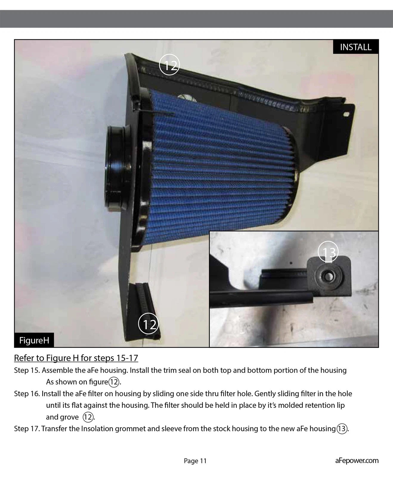 aFe MagnumFORCE Intakes Stage-2 Pro DRY S 11-13 Dodge Challenger/Charger/Chrysler 300 V6 3.6L (blk)