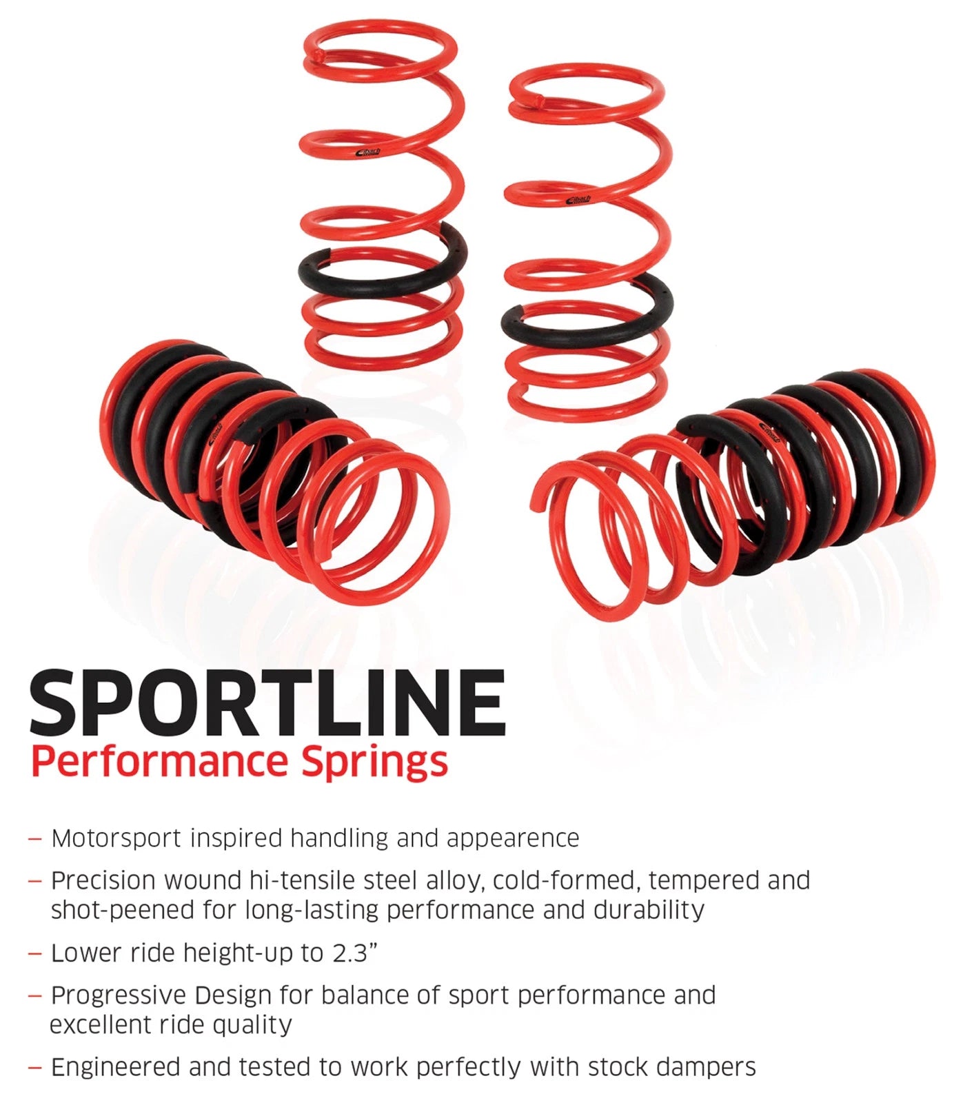 Eibach Sportline Kit for 11 Ford Mustang Convertible 3.7L-V6/5.OL-V8