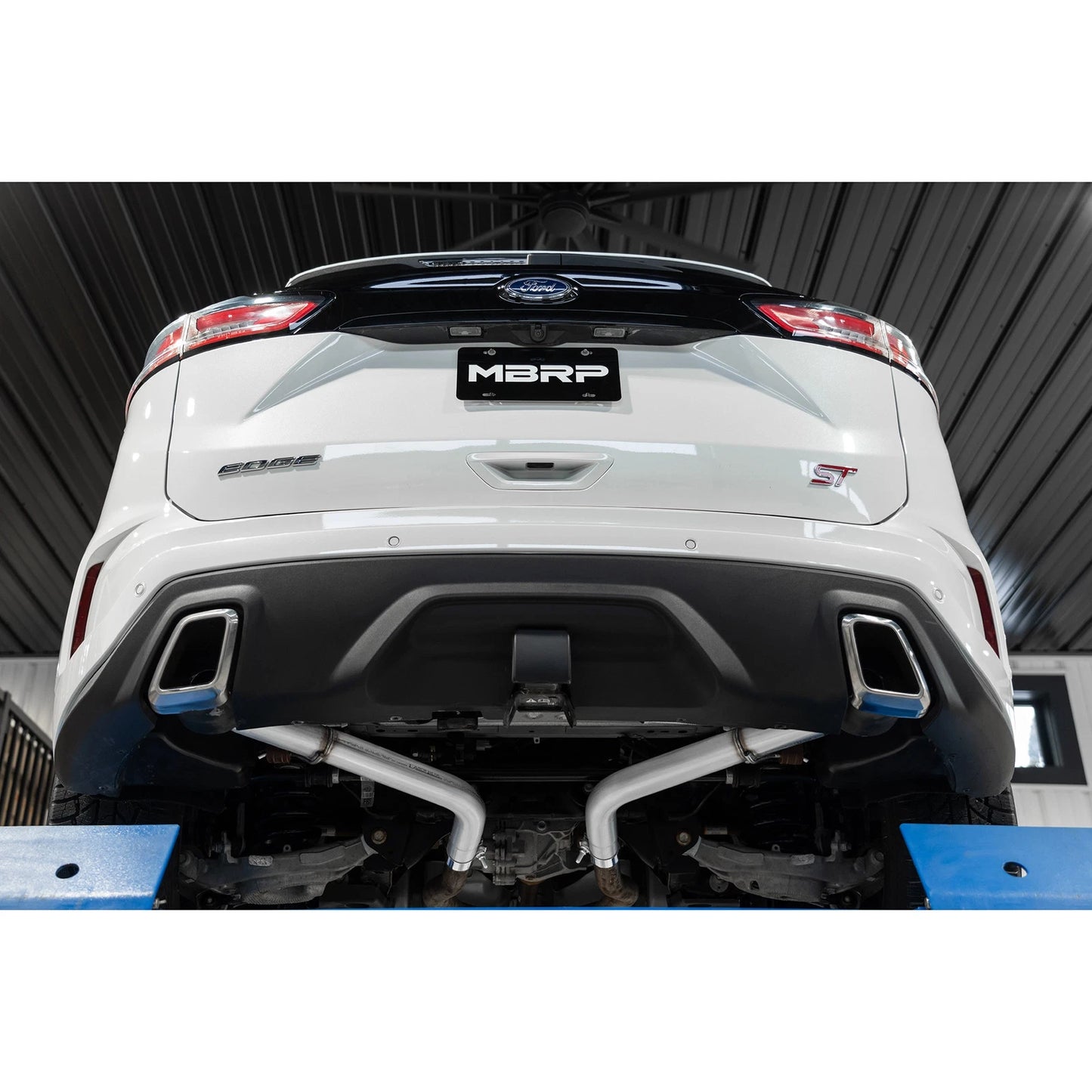 MBRP 19-22 Ford Edge ST 2.5in Dual Rear Exit Axle Back 304 SS Exhaust System