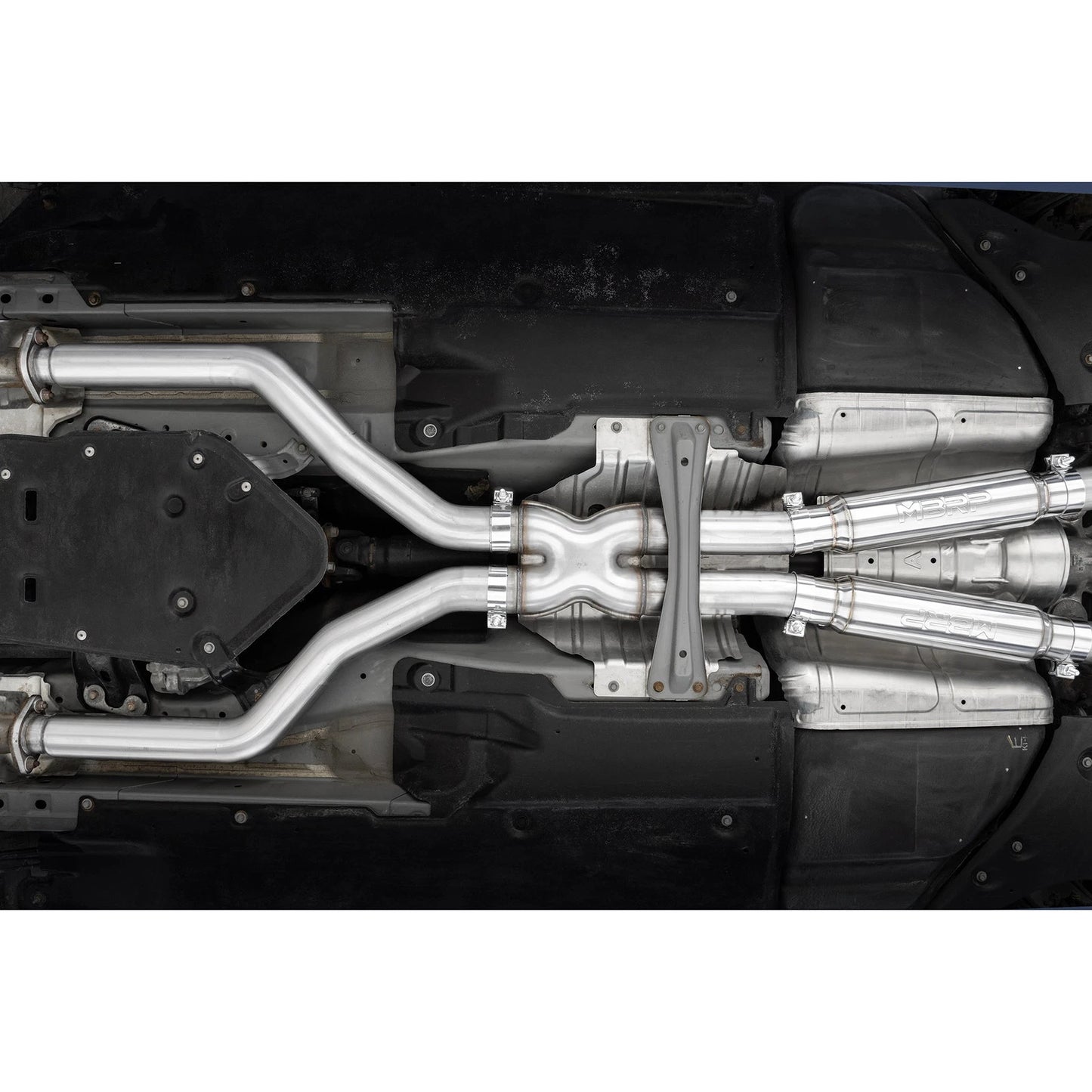MBRP 16-22 Infiniti Q50 3.0L RWD/AWD 3in Cat-Back Dual Split Rear Street Version T304