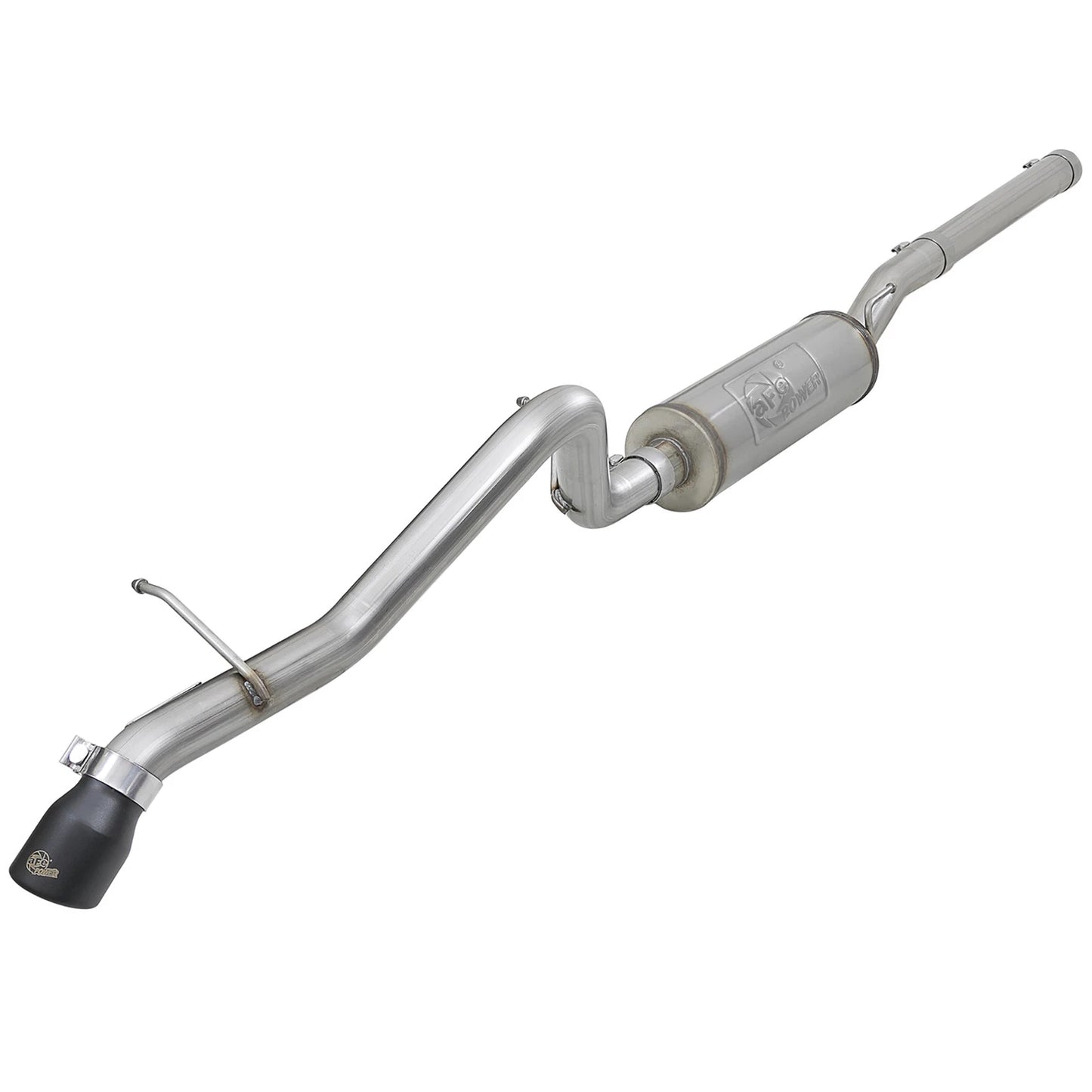 aFe MACH Force-Xp 2-1/2in 409 SS Hi-Tuck Cat-Back Exhaust w/Black Tip 07+ Jeep Wrangler JK 3.6L/3.8L