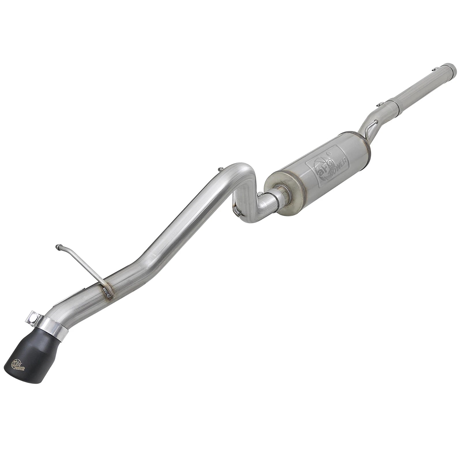 aFe MACH Force-Xp 2-1/2in 409 SS Hi-Tuck Cat-Back Exhaust w/Black Tip 07+ Jeep Wrangler JK 3.6L/3.8L