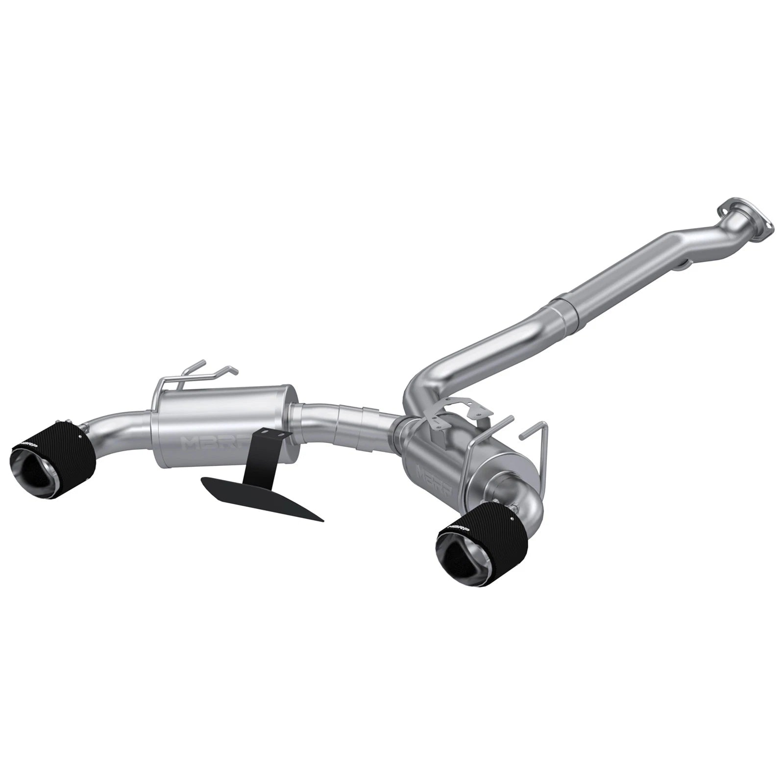 MBRP 2023 Toyota Corolla GR 1.6L T304 SS 3in Cat-Back Dual Split Rear w/ Carbon Fiber Tips
