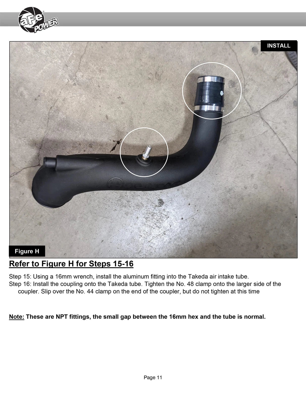 aFe Takeda Momentum 13-17 Hyundai Veloster Cold Pro 5R Air Intake System