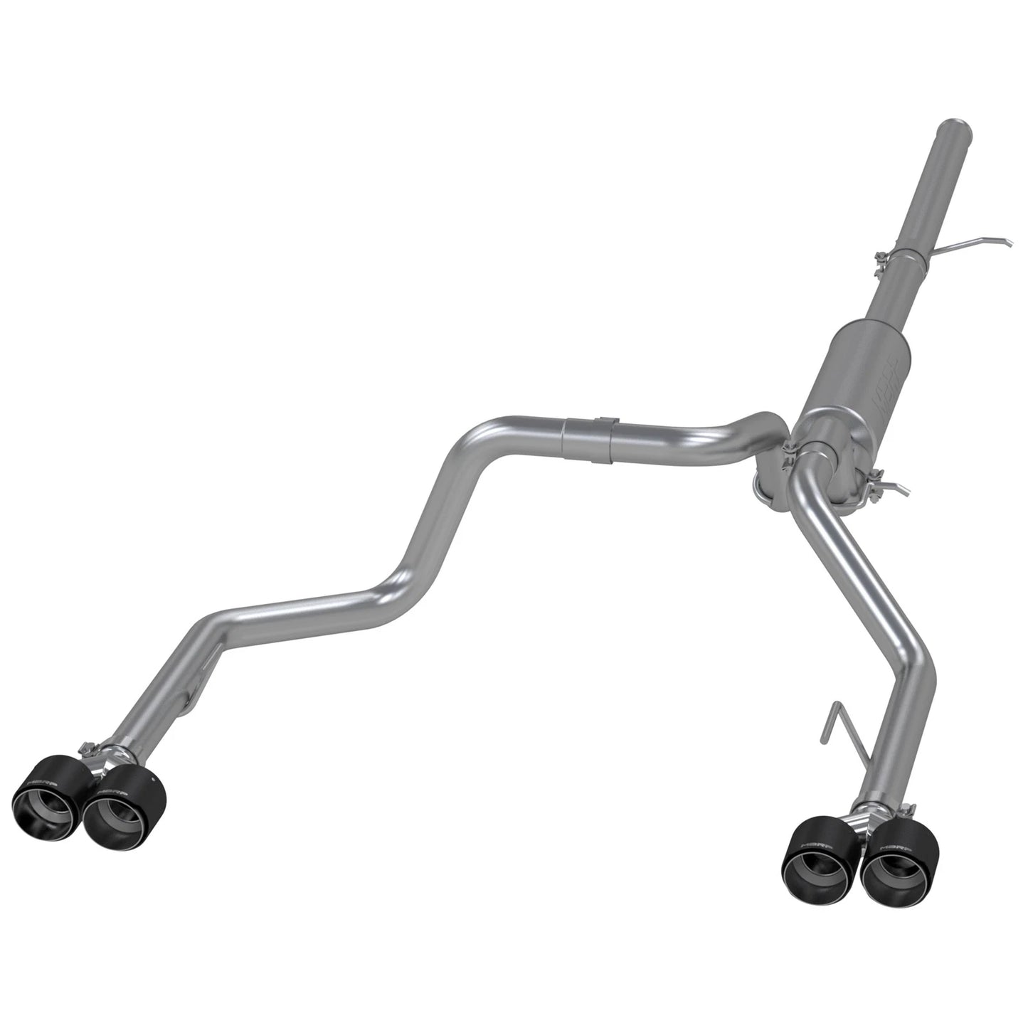 MBRP 19-21 Chevrolet Silverado 1500 5.3L 3in Cat Back w/ 2.5in OD Carbon Fiber Tips - T304