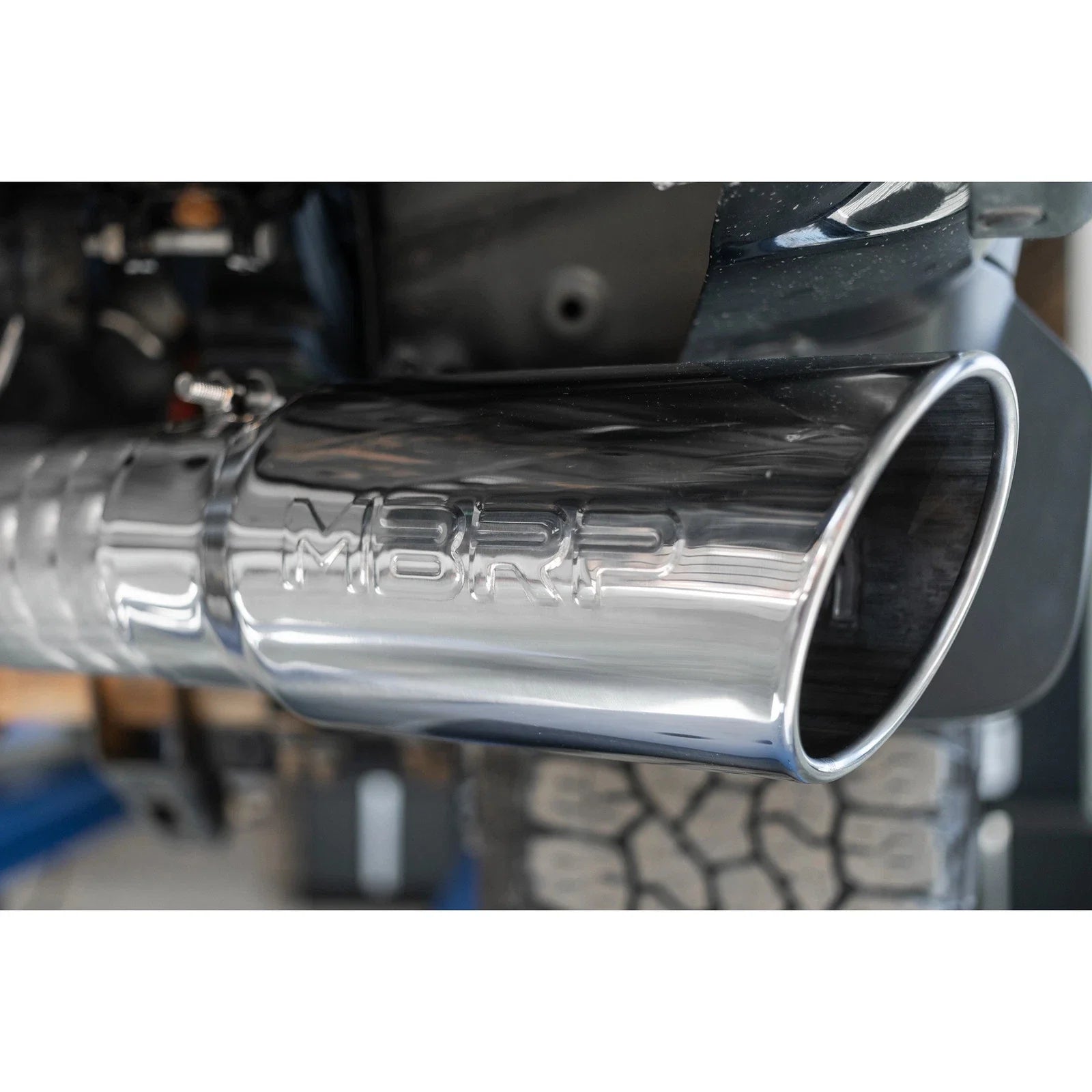 MBRP 2020+ GMC/Chevy 2500/3500 6.6L Duramax 4in Mand Bent Tubing AL-Ser Cat Back Single Side - Alum