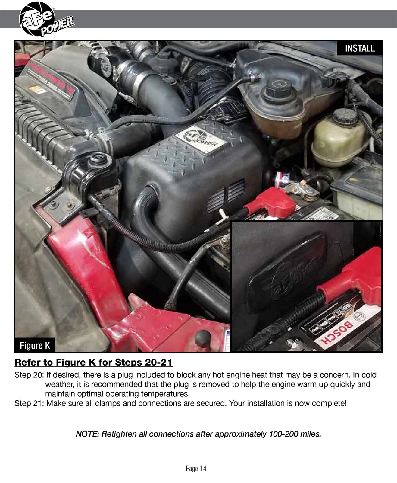 aFe POWER Magnum FORCE Stage-2Si CAIS w/Pro 5R Media 03-07 Ford Diesel Trucks V8-6.0L (td)