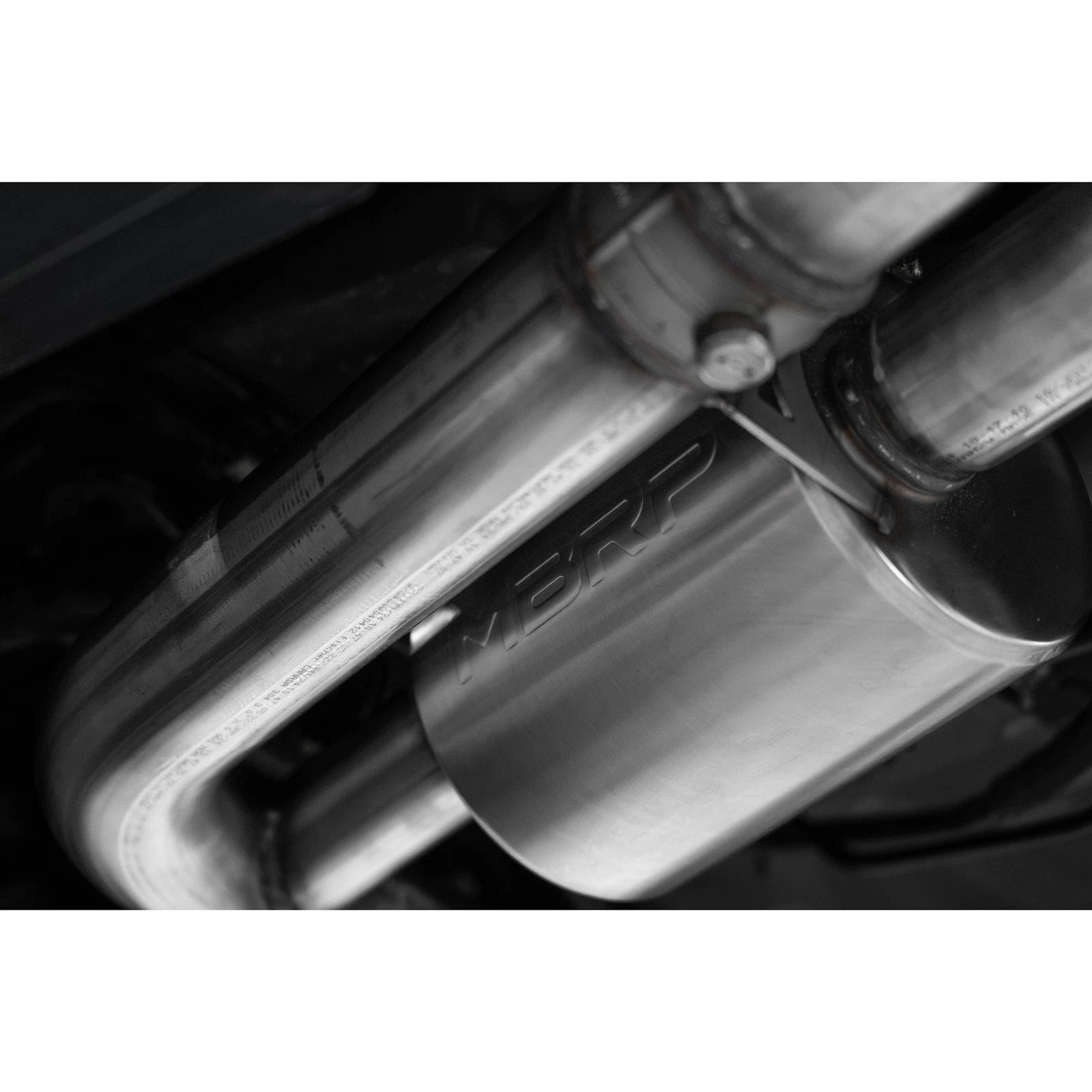 MBRP 2024+ For Mustang GT (S650) 3in Cat-Back Quad Tip - 4in Carbon Fiber Tips