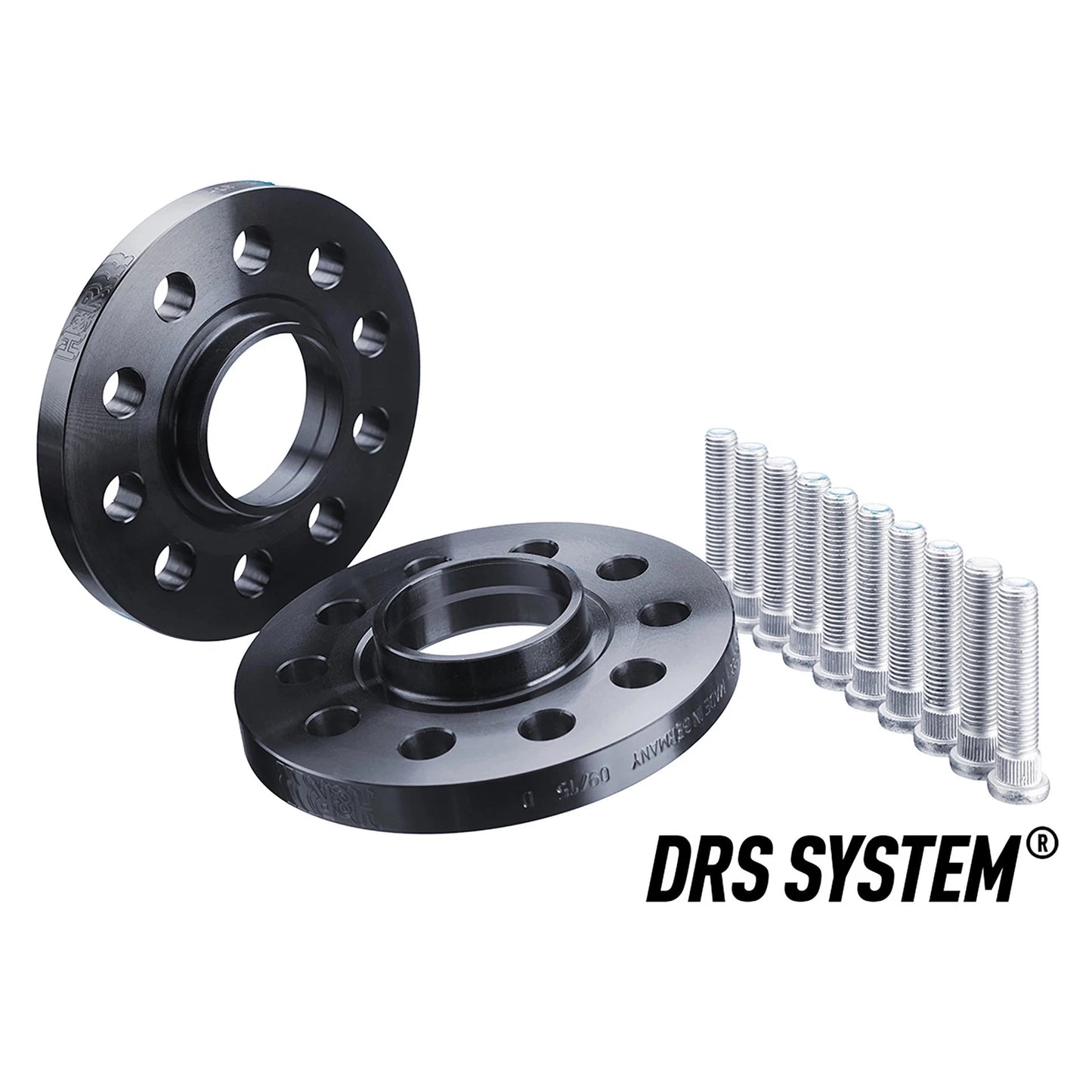 H&R Trak+ 15mm DRS Wheel Spacer 5/114.3 Bolt Pattern 56 Center Bore Bolt 12x1.25 Thread - Black