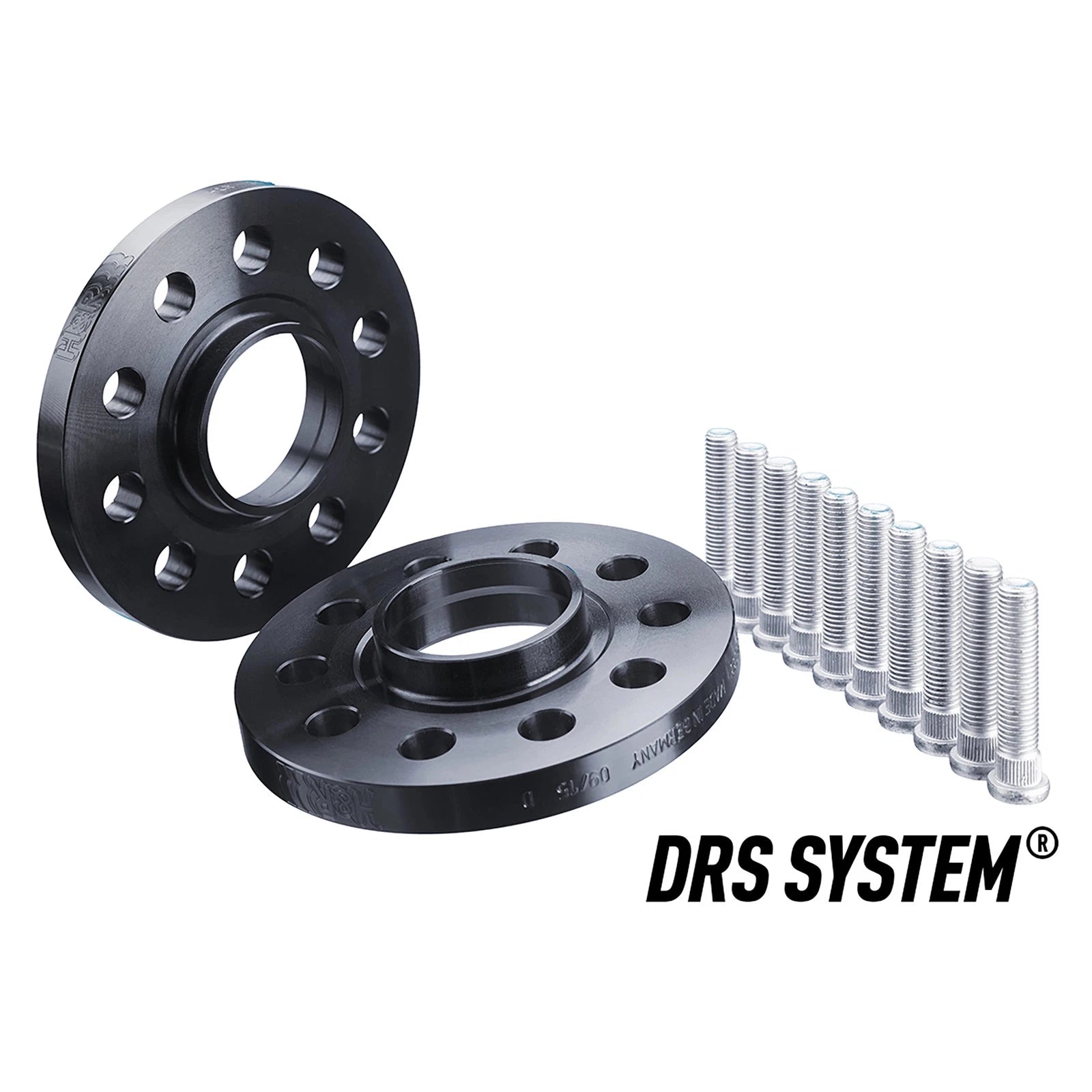 H&R Trak+ 15mm DRS Wheel Spacer 5/114.3 Bolt Pattern 56 Center Bore Bolt 12x1.25 Thread - Black