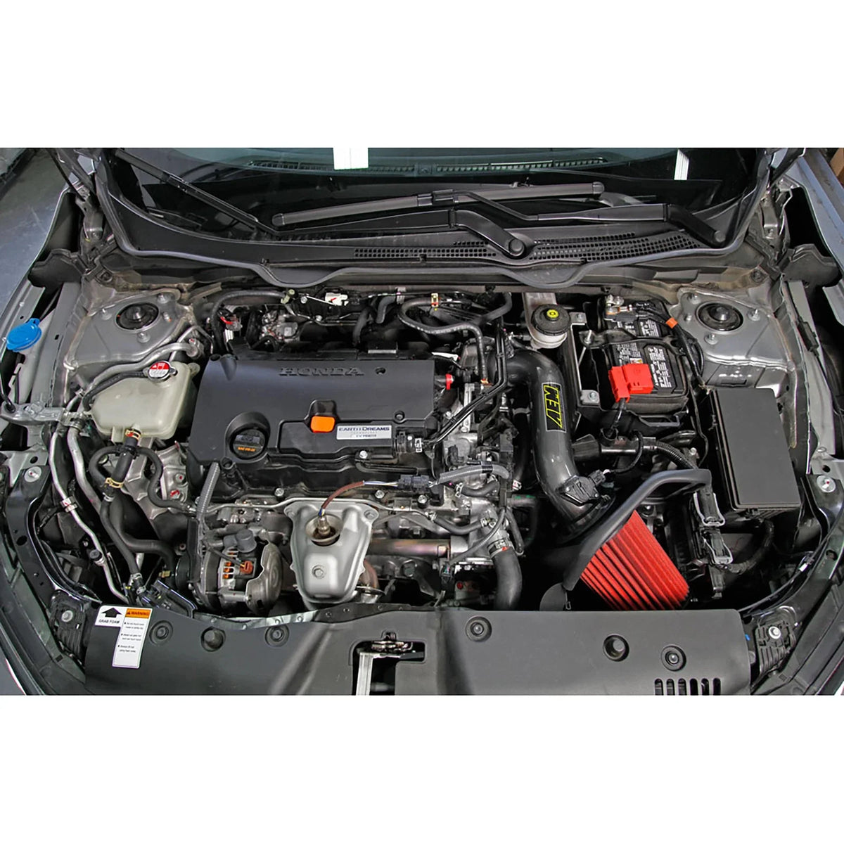 AEM 2016 Honda Civic 2.0L L4 Gunmetal Cold Air Intake (Will Not Fit Type R Models)
