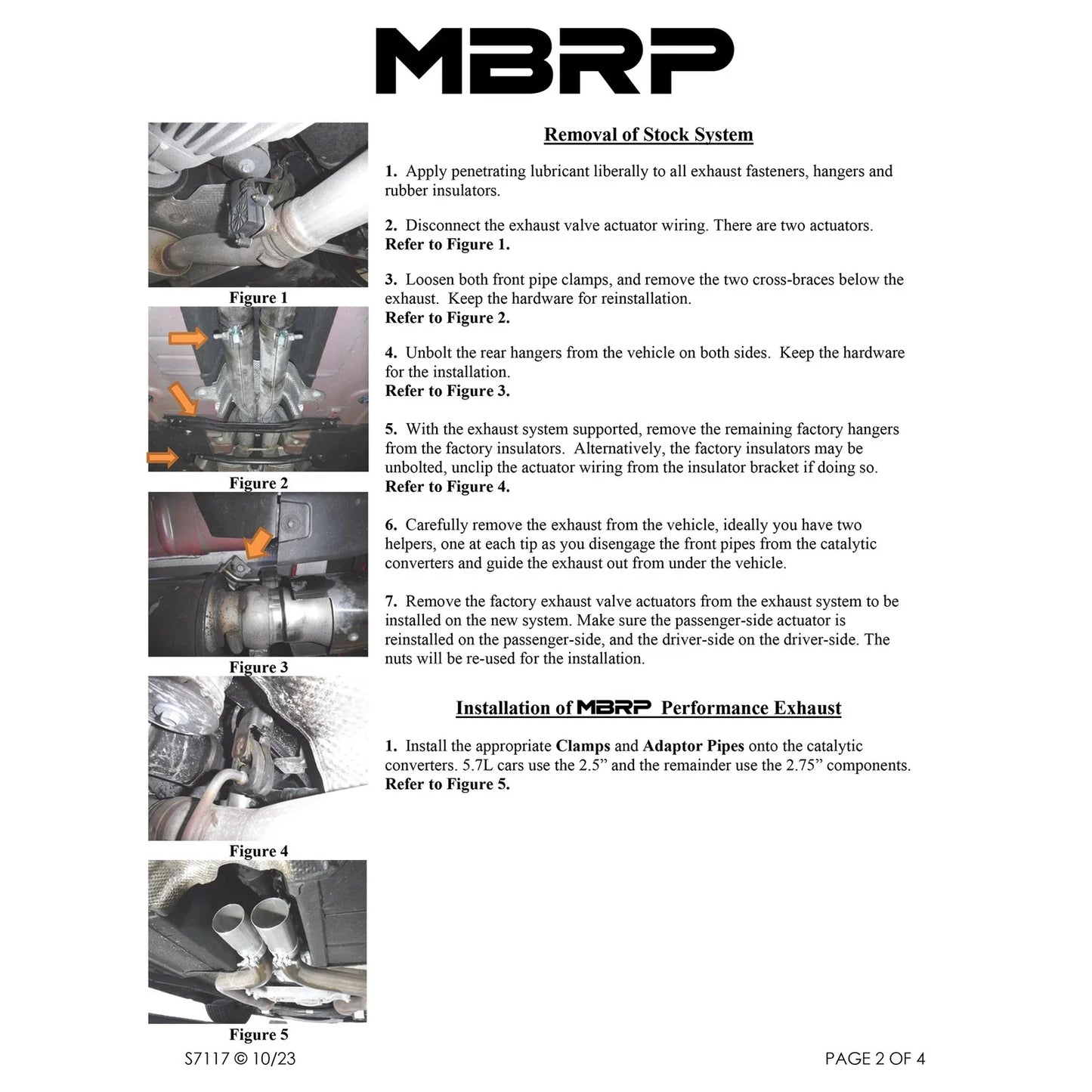 MBRP 17-21 Charger 5.7L 3in Dual Rear Exit Aluminized Catback Exhaust