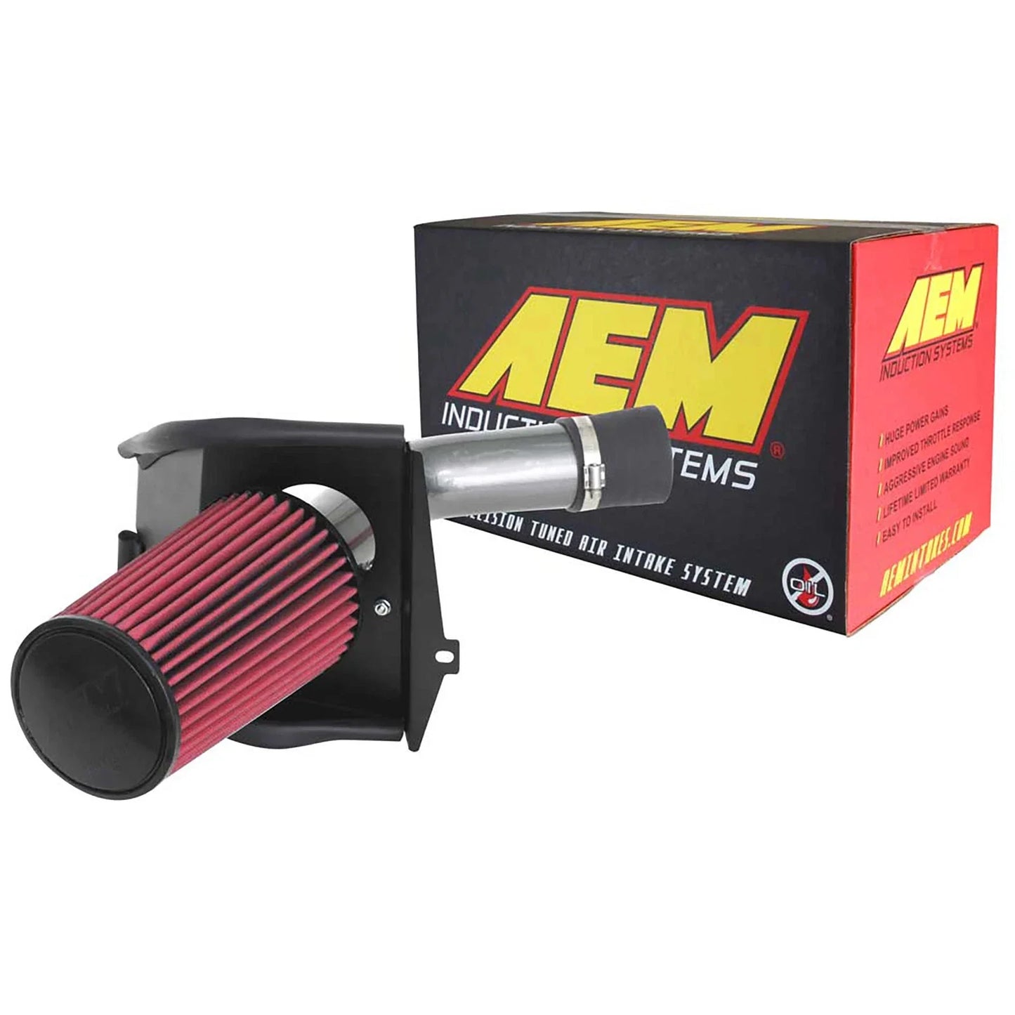 AEM 08-14 WRX/STi Cold Air Intake System - Gunmetal Gray