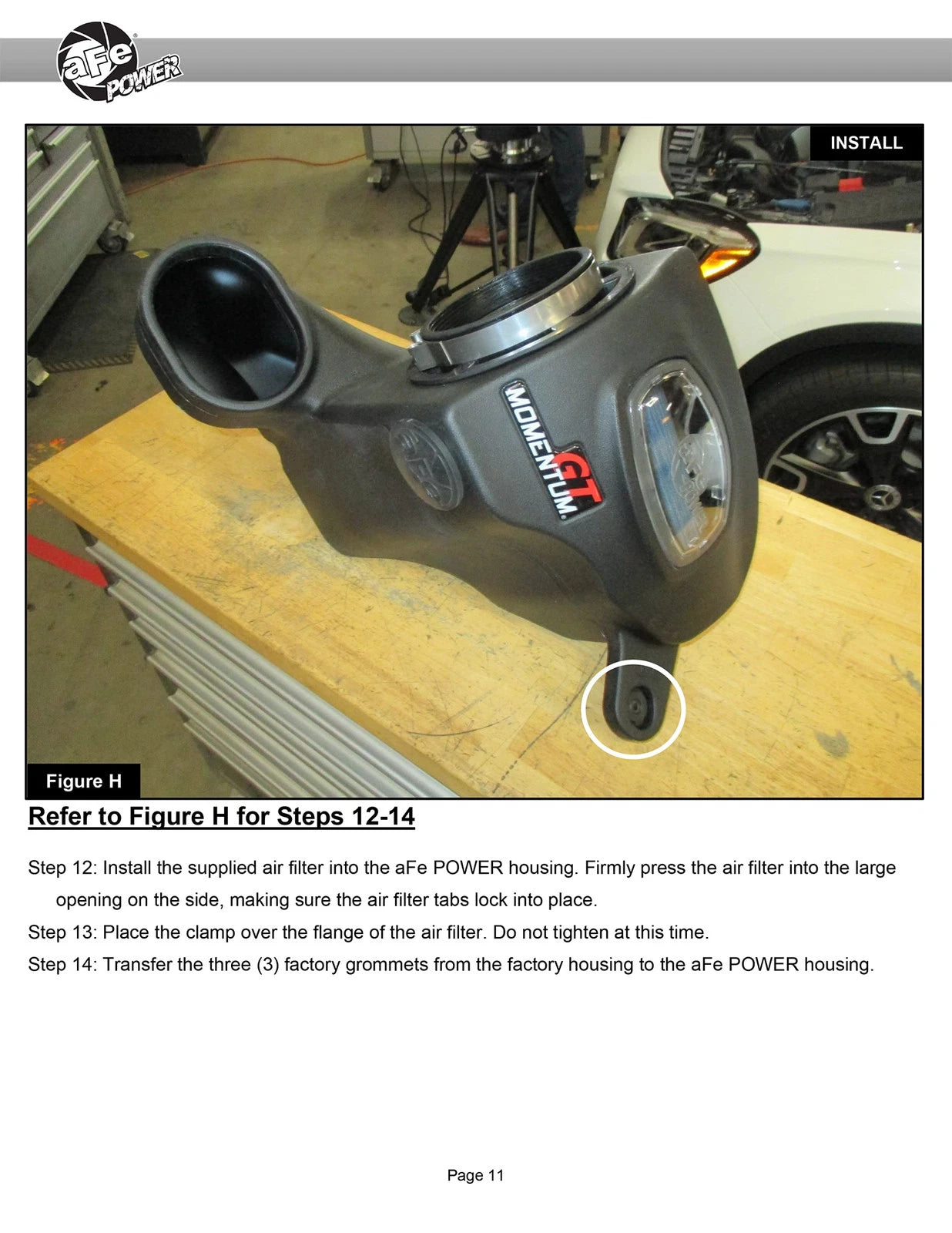 aFe 21-22 Jeep Grand Cherokee L (WL) HEMI V8 5.7L Momentum GT Cold Air Intake System w/Pro 5R Filter