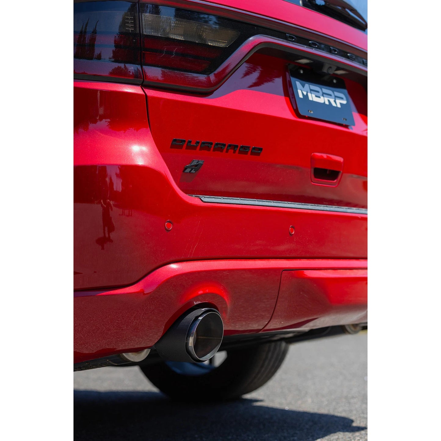 MBRP 2011+ Dodge Durango T304SS 3.0in Cat-Back Dual Rear Exit Exhaust w/ Carbon Fiber Tips
