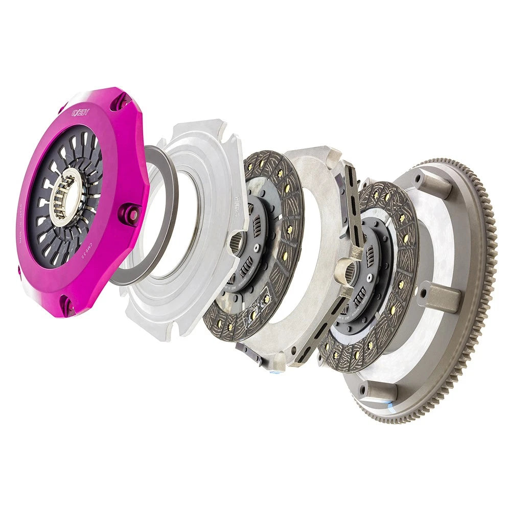 Exedy 08-15 Mitsubishi Evo X 4B11T 2.0L Twin-Organic Clutch Kit