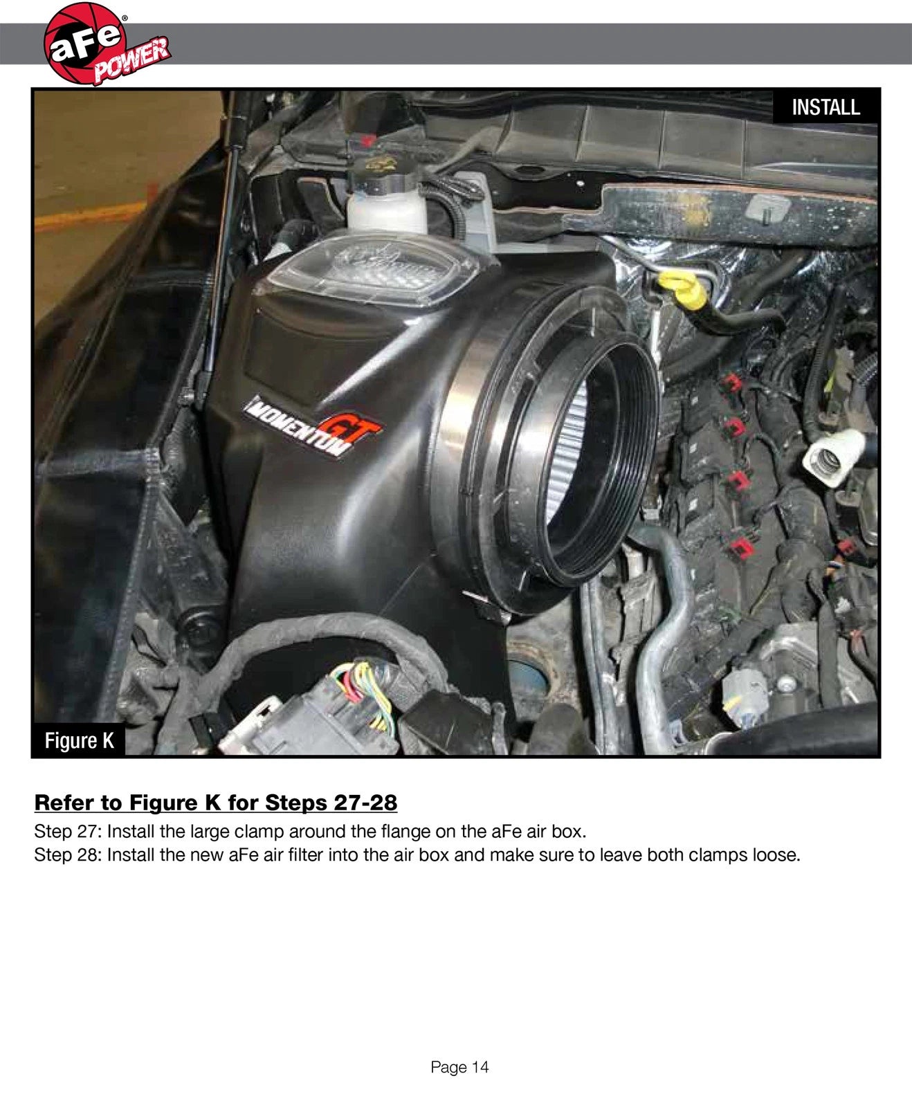 aFe Power Momentum GT Pro Dry S Cold Air Intake 14-16 Dodge Ram 2500 V8-6.4L Hemi