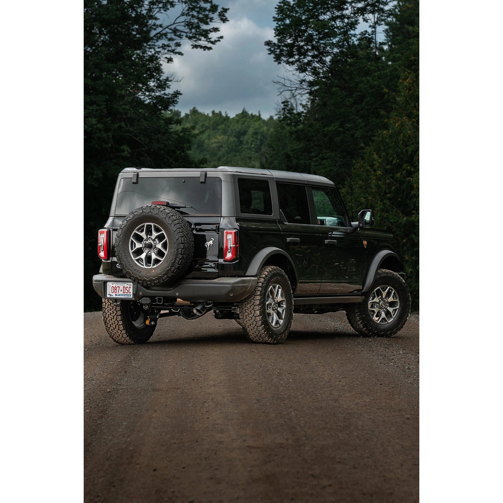 MBRP 21-Up Ford Bronco 2.3L/2.7L EcoBoost 2/4DR T304 Stainless Steel High Clearance Cat-back Exhaust