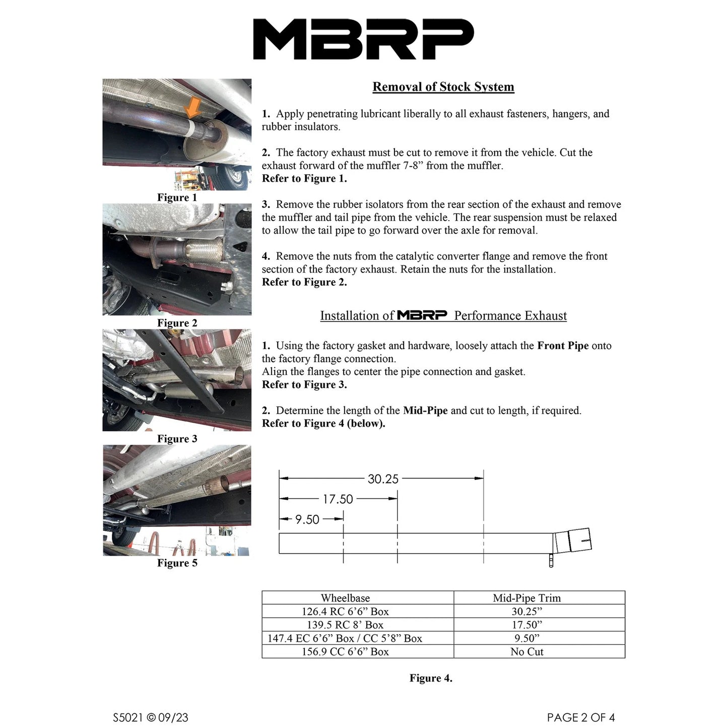 MBRP 2019+ Chevrolet Silverado 1500 / 2019+ GMC Sierra 1500 Alum. 3in Armor Lite Cat-Back Exhaust