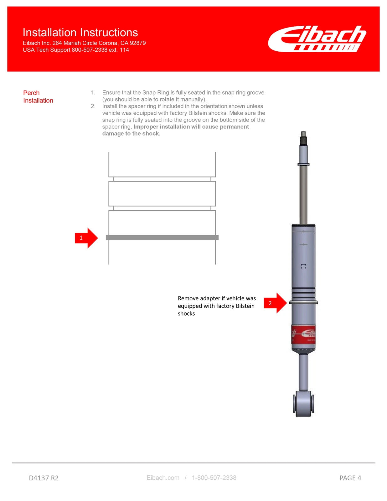 Eibach Pro-Truck Lift Kit for 2022+ Toyota Tundra