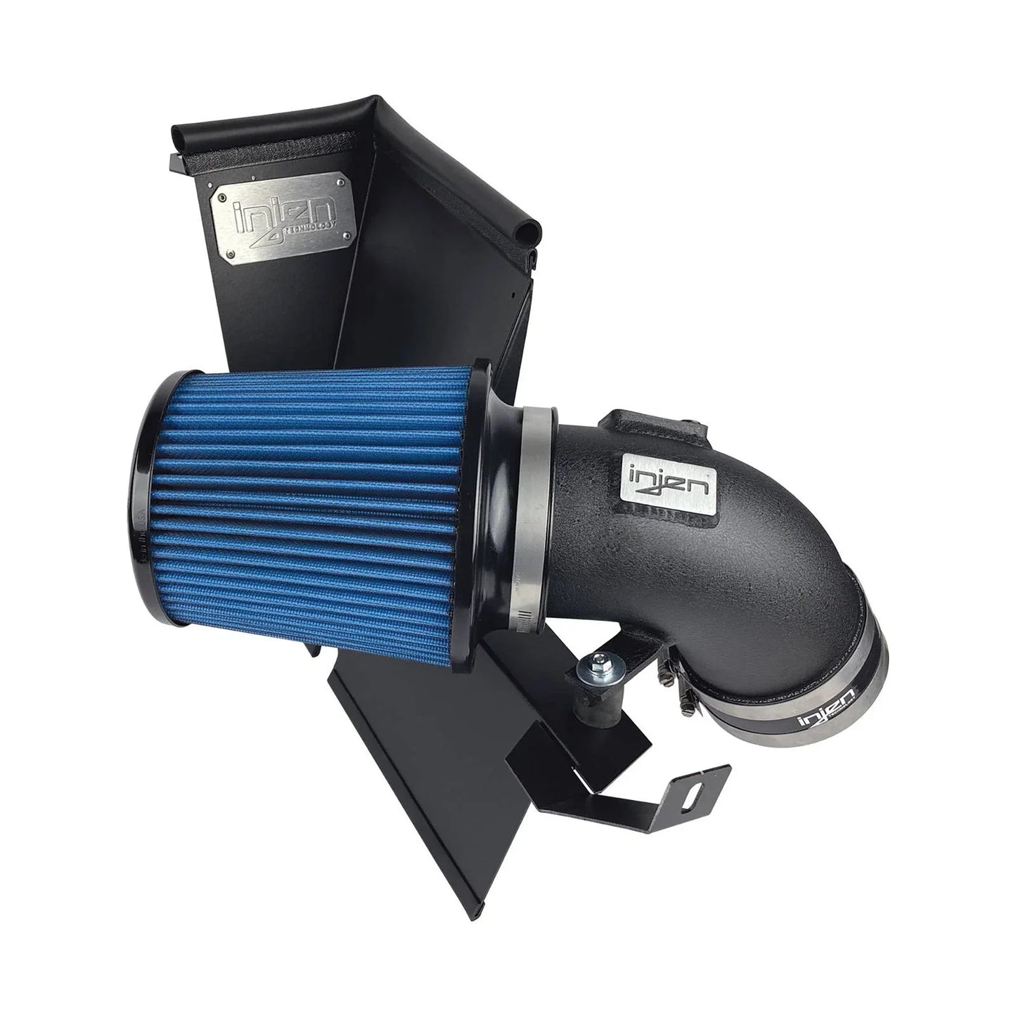 Injen 19-20 BMW Z4 / 2020 Toyota Supra 3.0L Turbo Intake and Charge Pipe Power Package - Wrinkle Blk