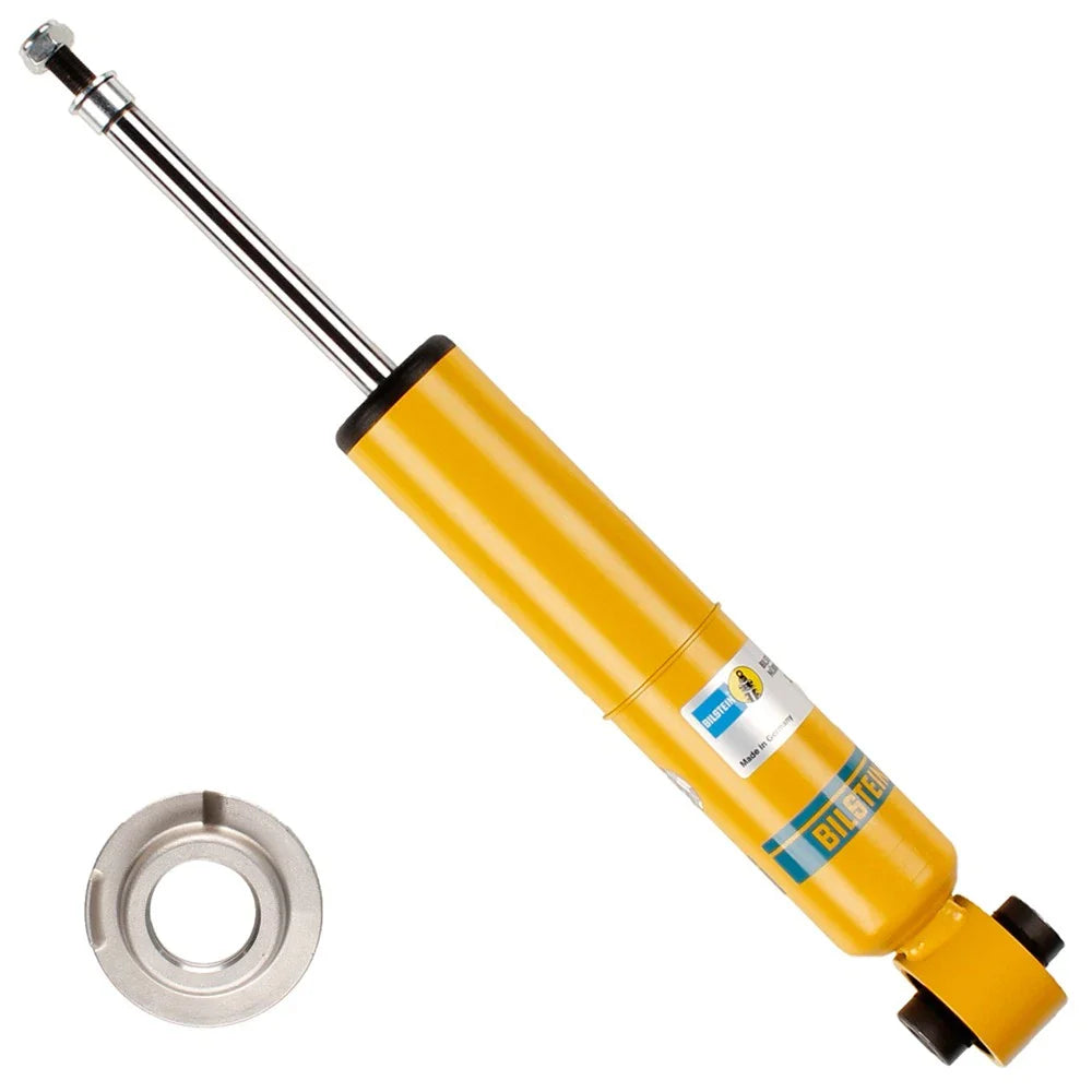 Bilstein B6 Series HD 46mm Monotube Shock Absorber - Lower-Eye 12.1mm, Upper-Stem, Yellow