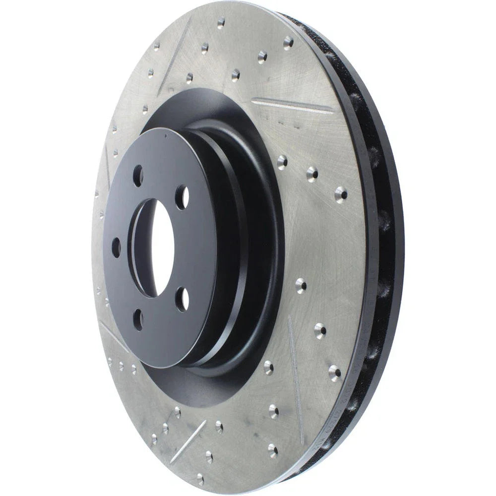 StopTech SportStop 06-09 Chrysler SRT-8 Front Right Drilled & Slotted Rotor