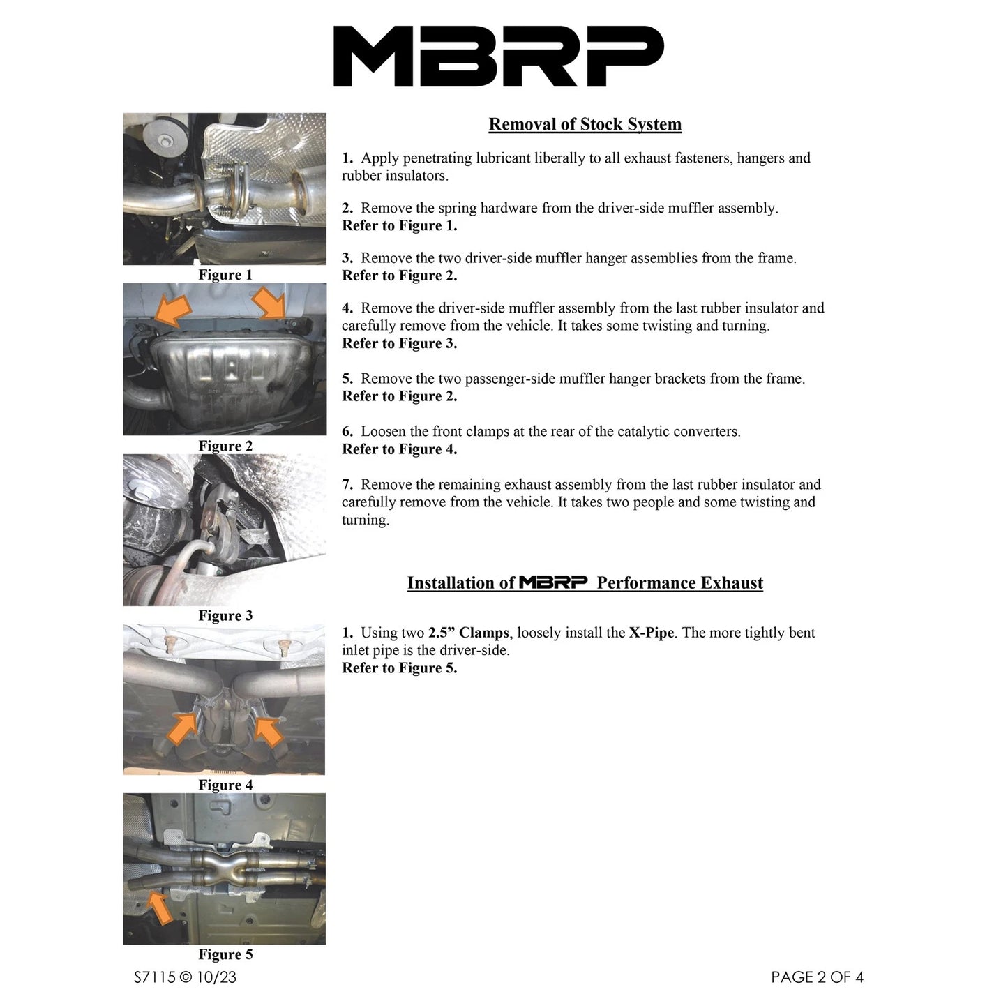 MBRP 15-16 Dodge Challenger RT 5.7L Aluminized Steel 3in Dual Rear Cat-back Quad Tips - Street