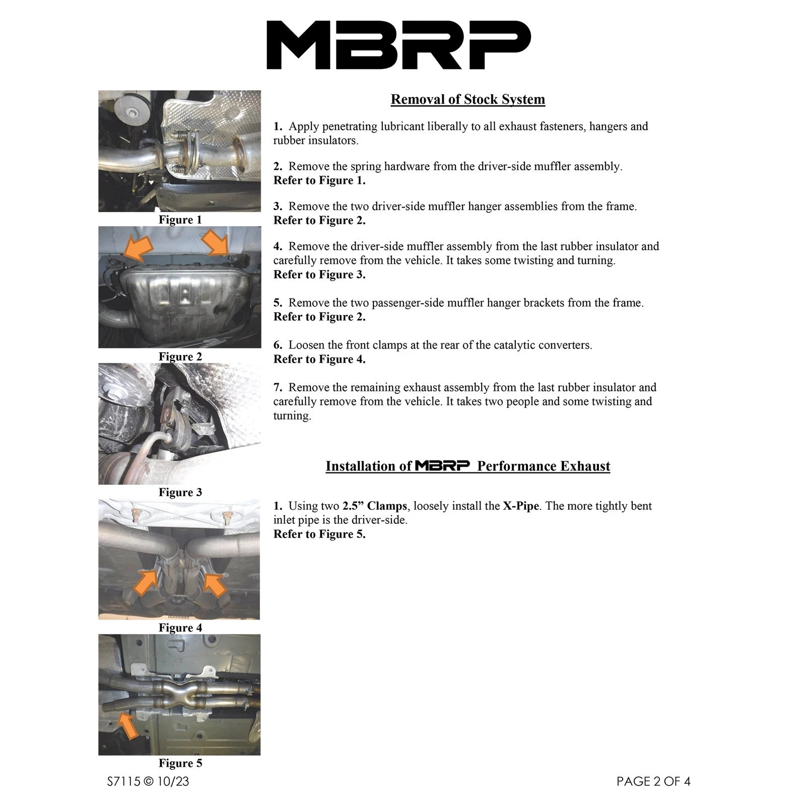 MBRP 15-16 Dodge Challenger RT 5.7L Aluminized Steel 3in Dual Rear Cat-back Quad Tips - Street