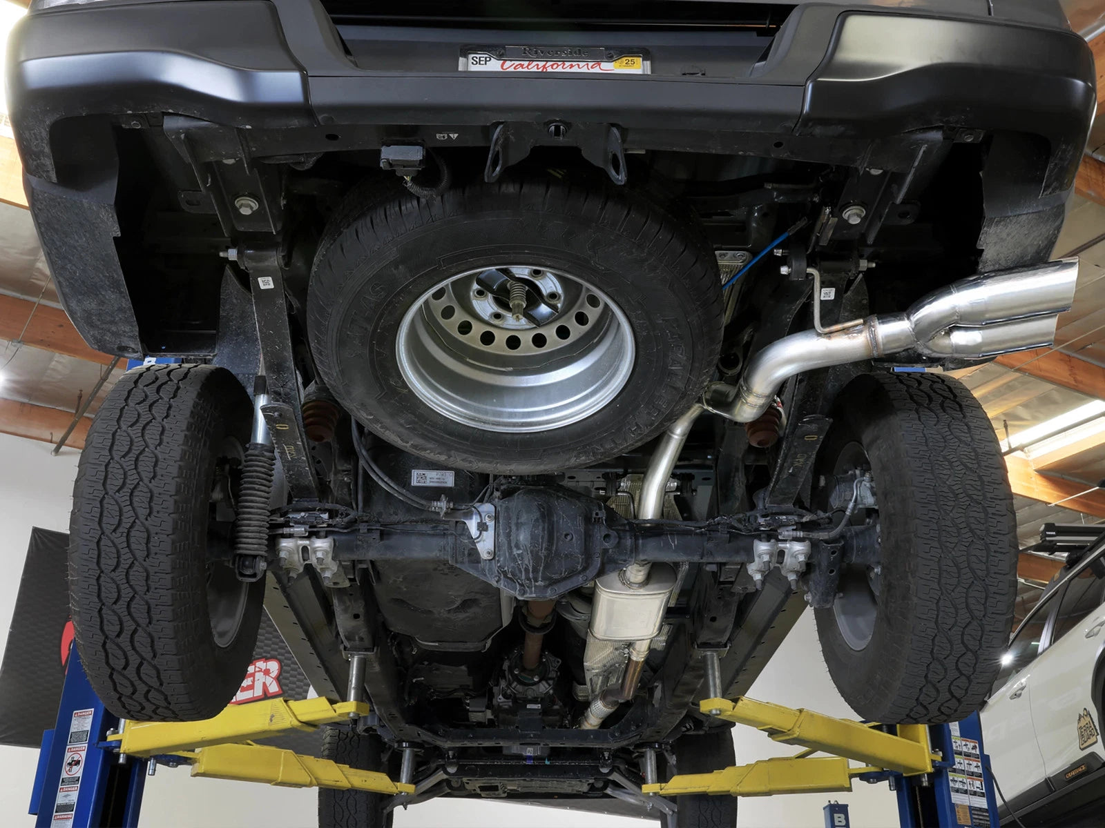 aFe 2024+ Ford Ranger L4-2.3L (t) Vulcan Series 2.5in to 3in Cat-Back Exhaust w/ Polished Tip
